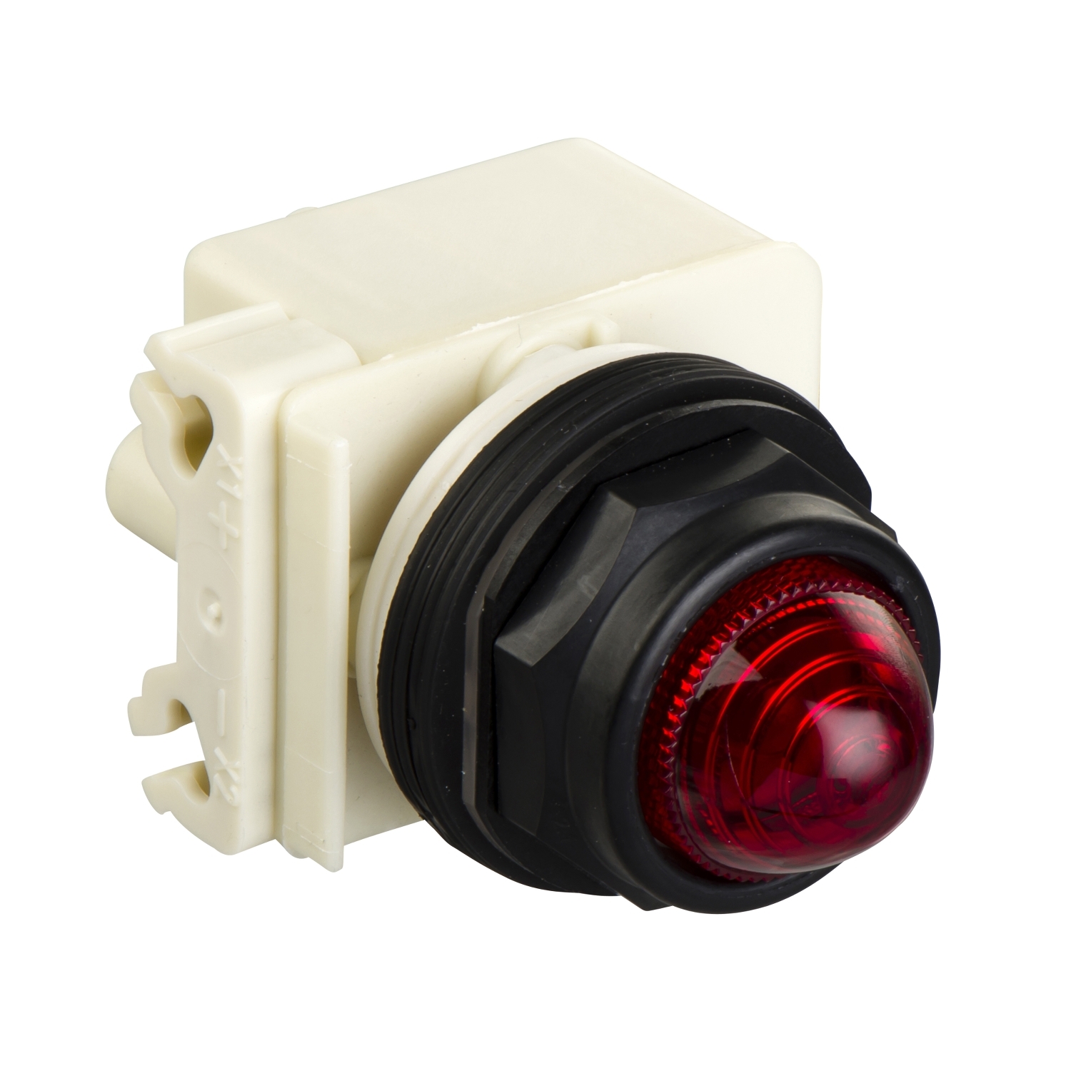 Schneider Electric Schneider Electric 9001SKP35LRR9 – Pilot light, Harmony 9001SK, plastic, polycarbonate, domed, red, 30mm, LED red, 24...28 V