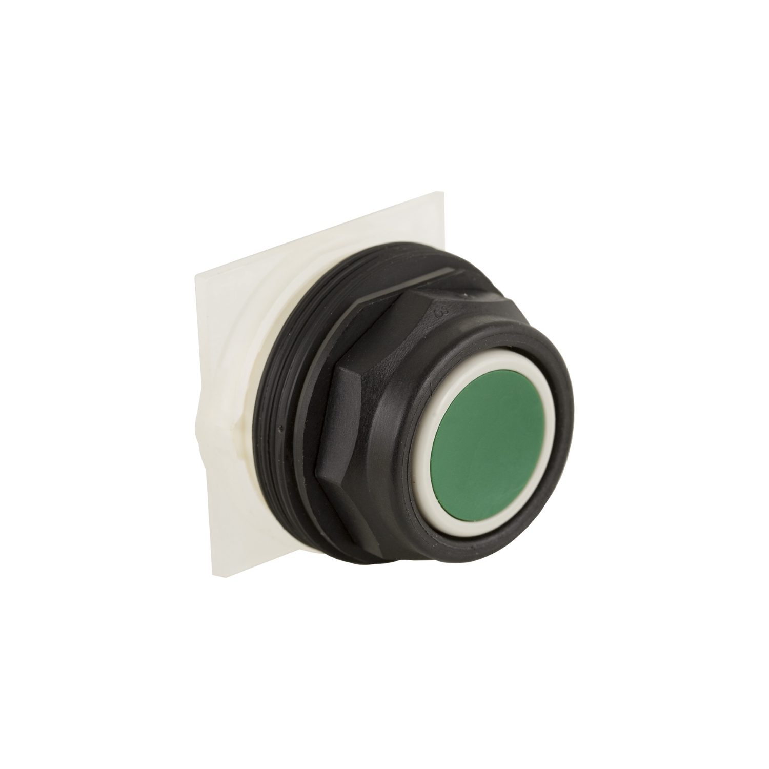 Schneider Electric Schneider Electric 9001SKR1G – Push-button head, Harmony 9001SK, plastic, flush, green, 30mm, spring return