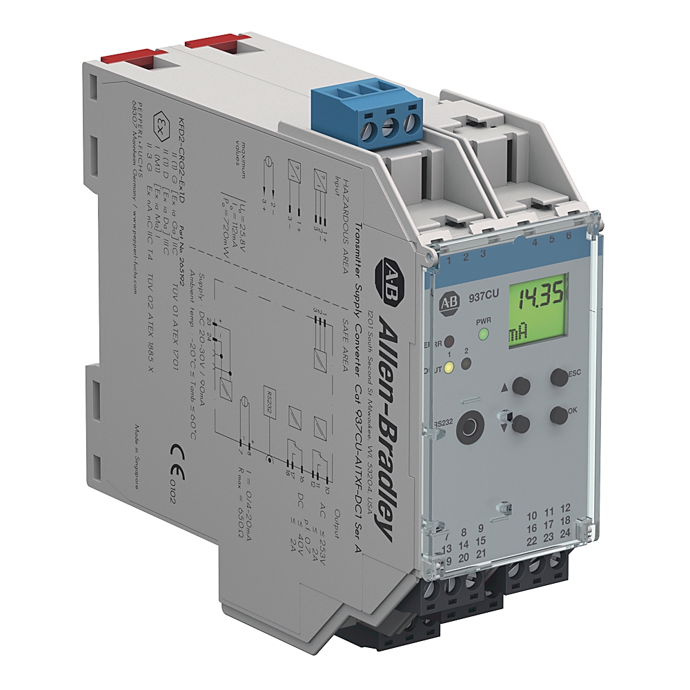 Allen-Bradley Allen-Bradley 937CU-AITXF-DC1 Transmitter Supply Converter Analog In