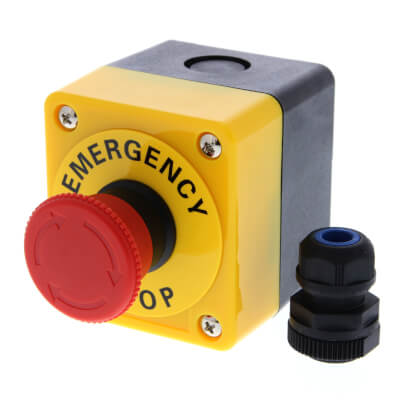 Omron Omron A22E-M-02B – Emergency stop switch