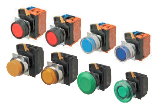 Omron Omron A22NS-3MM-NBA-G102-NN panel pushbutton, selector switch or control accessory