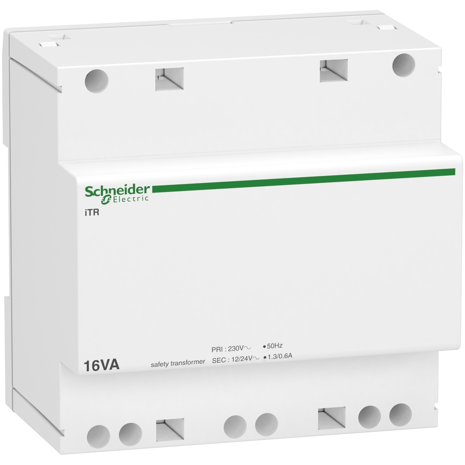 Schneider Electric Schneider Electric A9A15218 – Modular safety transfomer iTR - 230 V 50 Hz - output 12..24 V - 16 VA