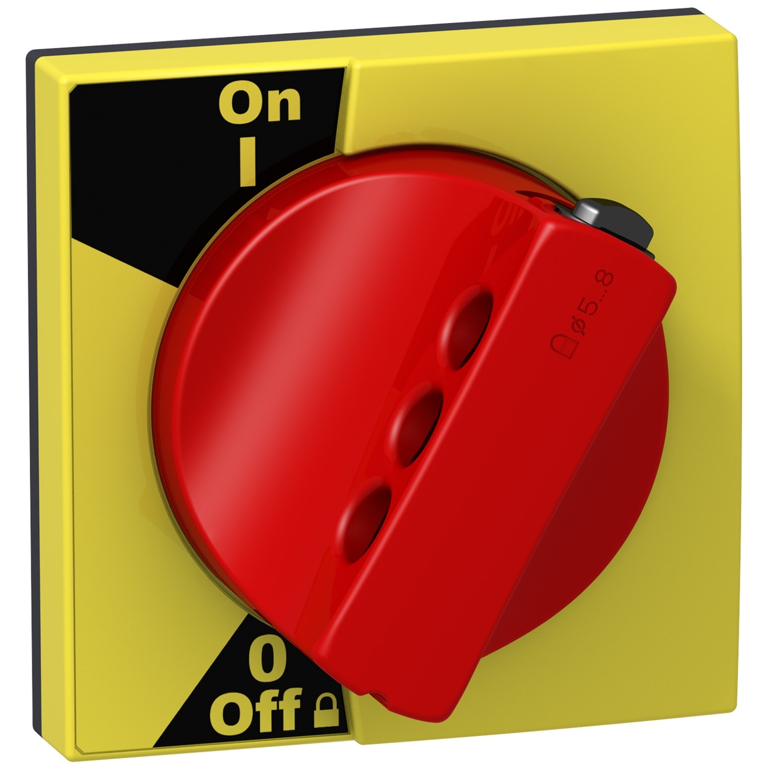 Schneider Electric Schneider Electric A9A27006 – Rotary handle, Acti9, red, for iC60