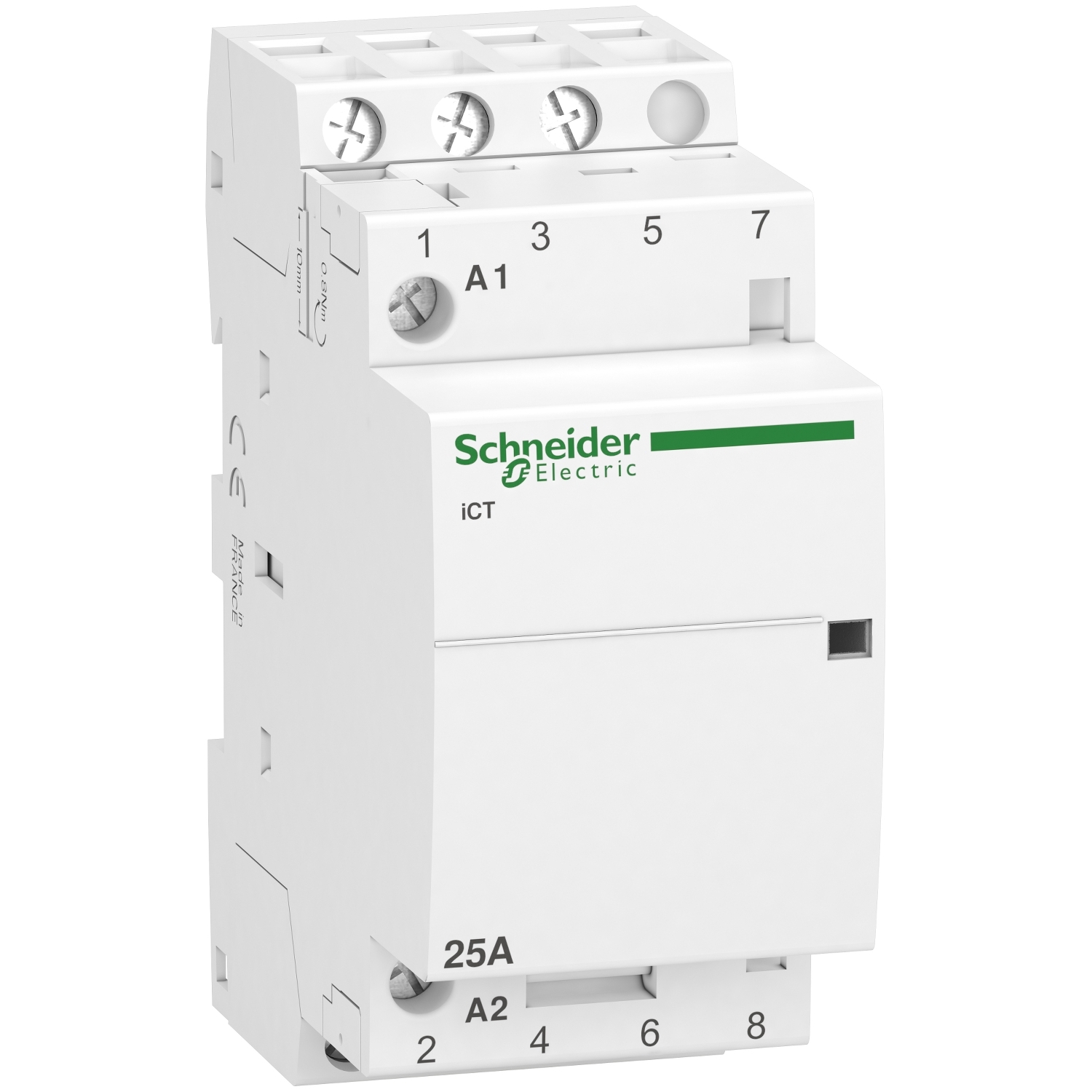 Schneider Electric Schneider Electric A9C20833 – Contactor iCT - 3 poles - 3 NO - 25 A - 220..240 V AC