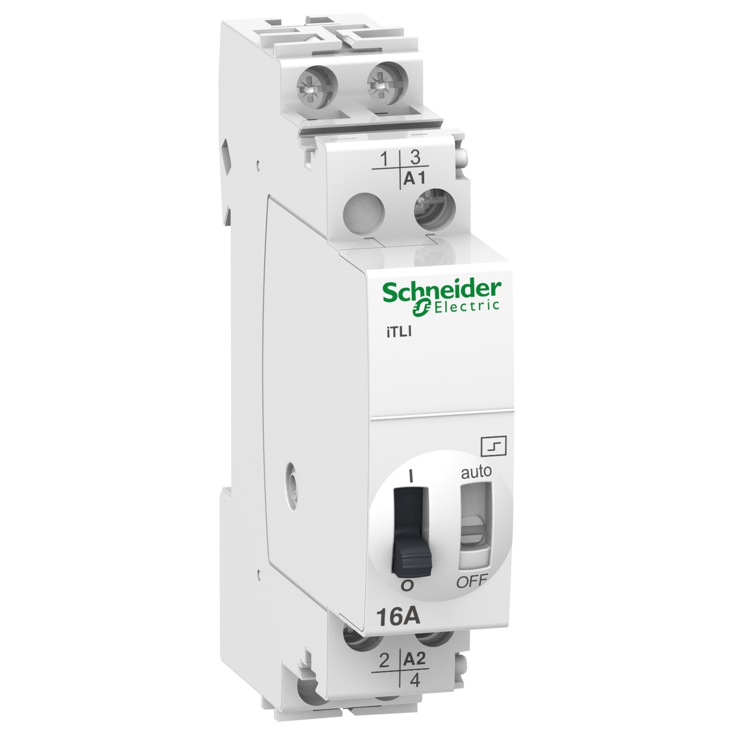 Schneider Electric Schneider Electric A9C30215 – Impulse relay iTLI - 2P - 1NO+1NC - 16A - coil 24 VDC - 48 VAC 50/60Hz