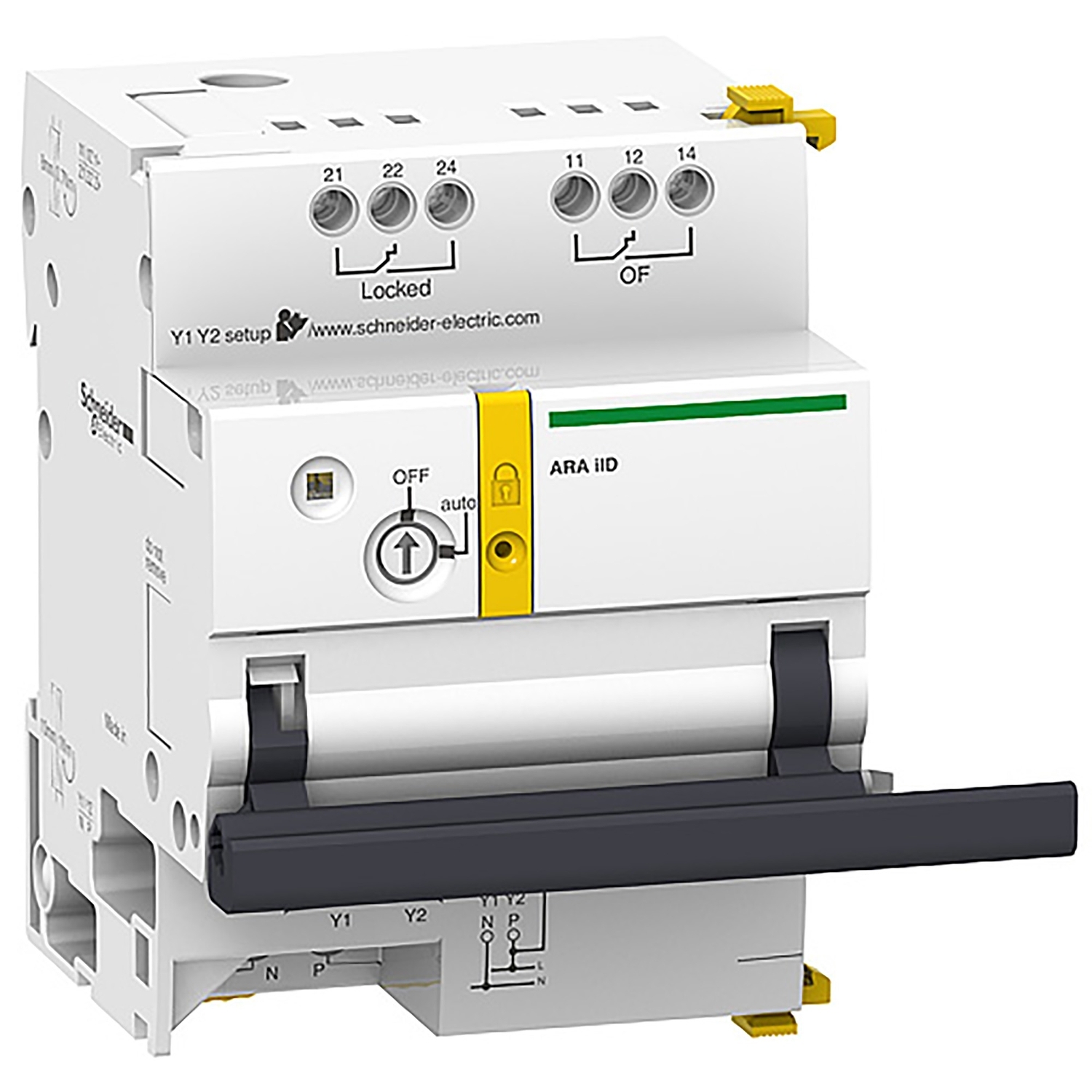 Schneider Electric Schneider Electric A9C70342 – Acti9 - ARA auto recloser aux for iID 2P - 1 Prog