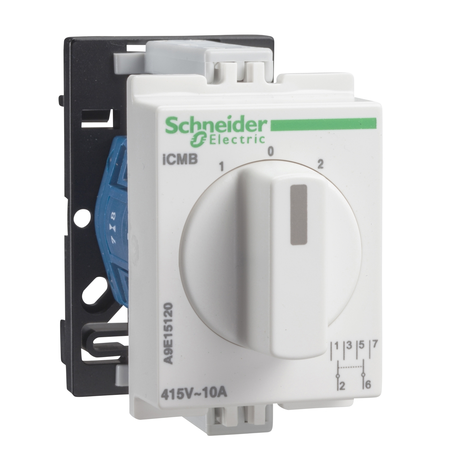 Schneider Electric Schneider Electric A9E15120 – 2 pole switch with zero setting, iCMB