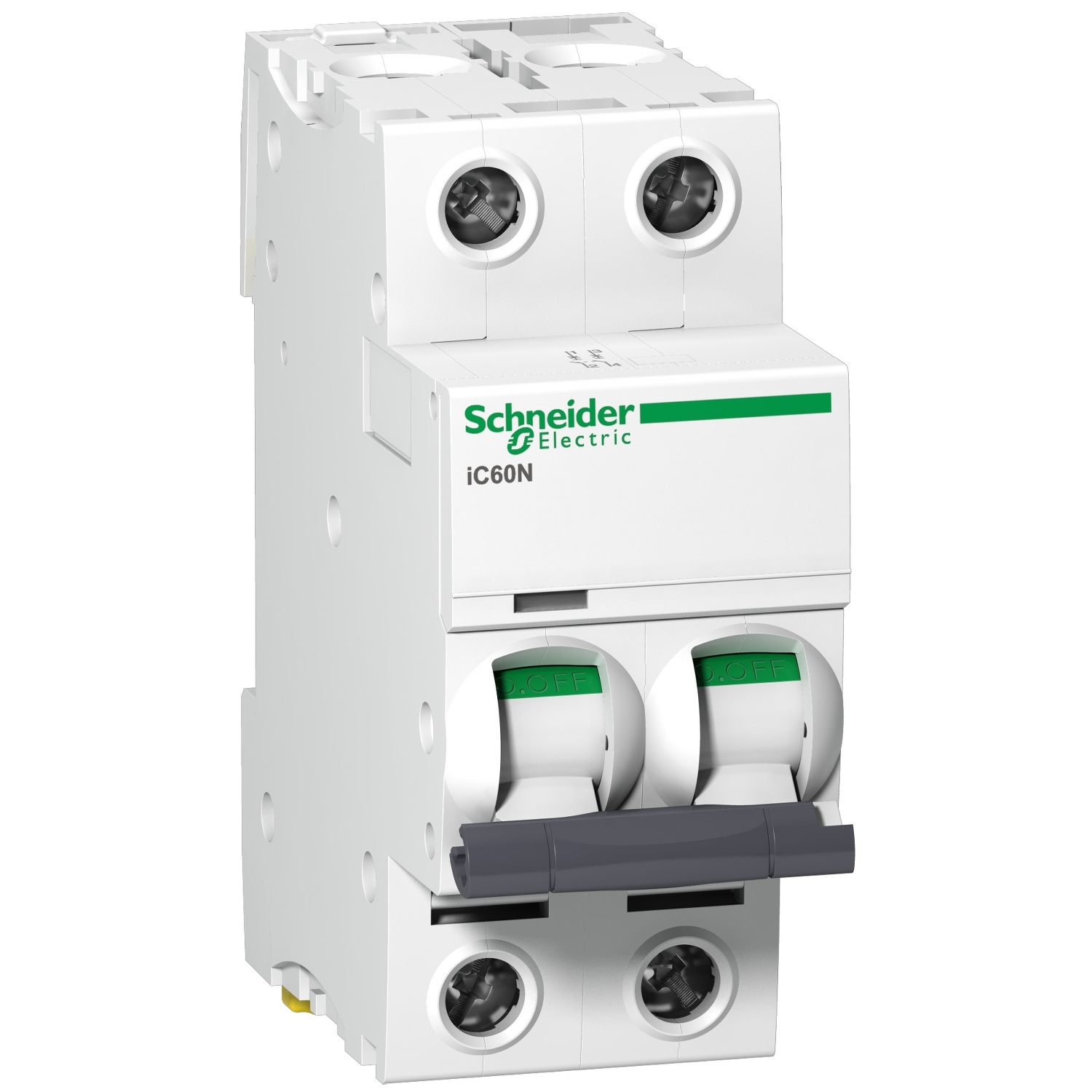 Schneider Electric Schneider Electric A9F44210 – Miniature circuit breaker (MCB), Acti9 iC60N Disbo, 2P, 10A, C curve, 6000A (IEC/EN 60898-1), 10 kA (IEC/EN 60947-2)