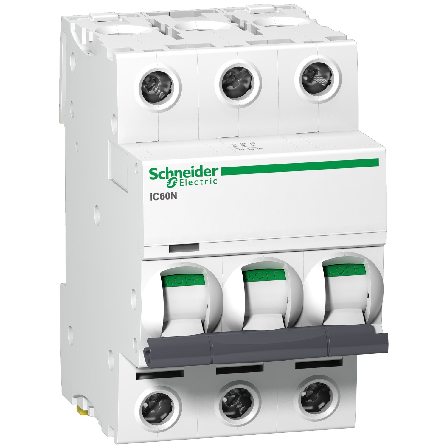 Schneider Electric Schneider Electric A9F44316 – Miniature circuit breaker (MCB), Acti9 iC60N Disbo, 3P, 16A, C curve, 6000A (IEC/EN 60898-1), 10 kA (IEC/EN 60947-2)
