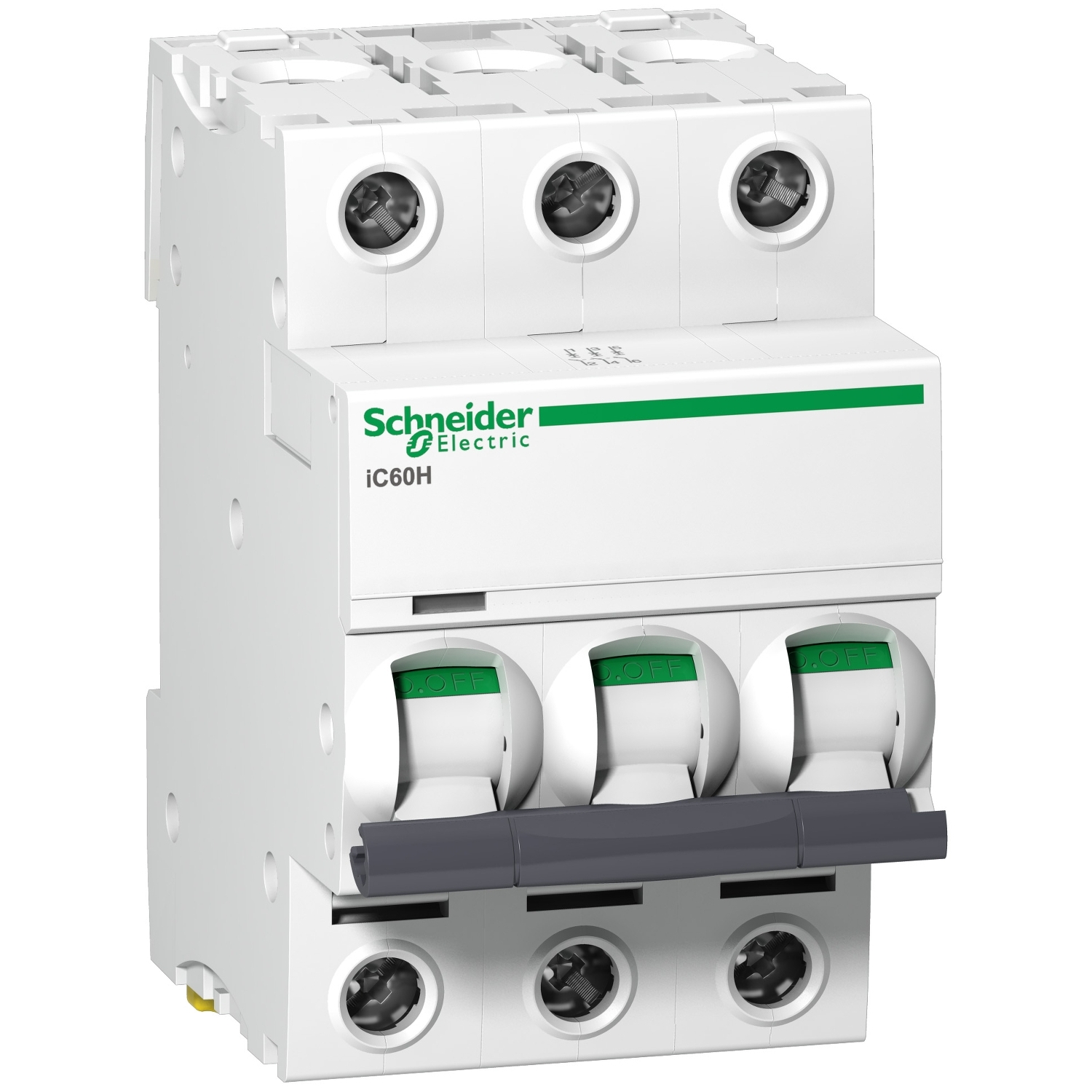 Schneider Electric Schneider Electric A9F53350 – Miniature circuit breaker (MCB), Acti9 iC60H Disbo, 3P, 50A, B curve, 10000A (IEC/EN 60898-1), 15 kA (IEC/EN 60947-2)
