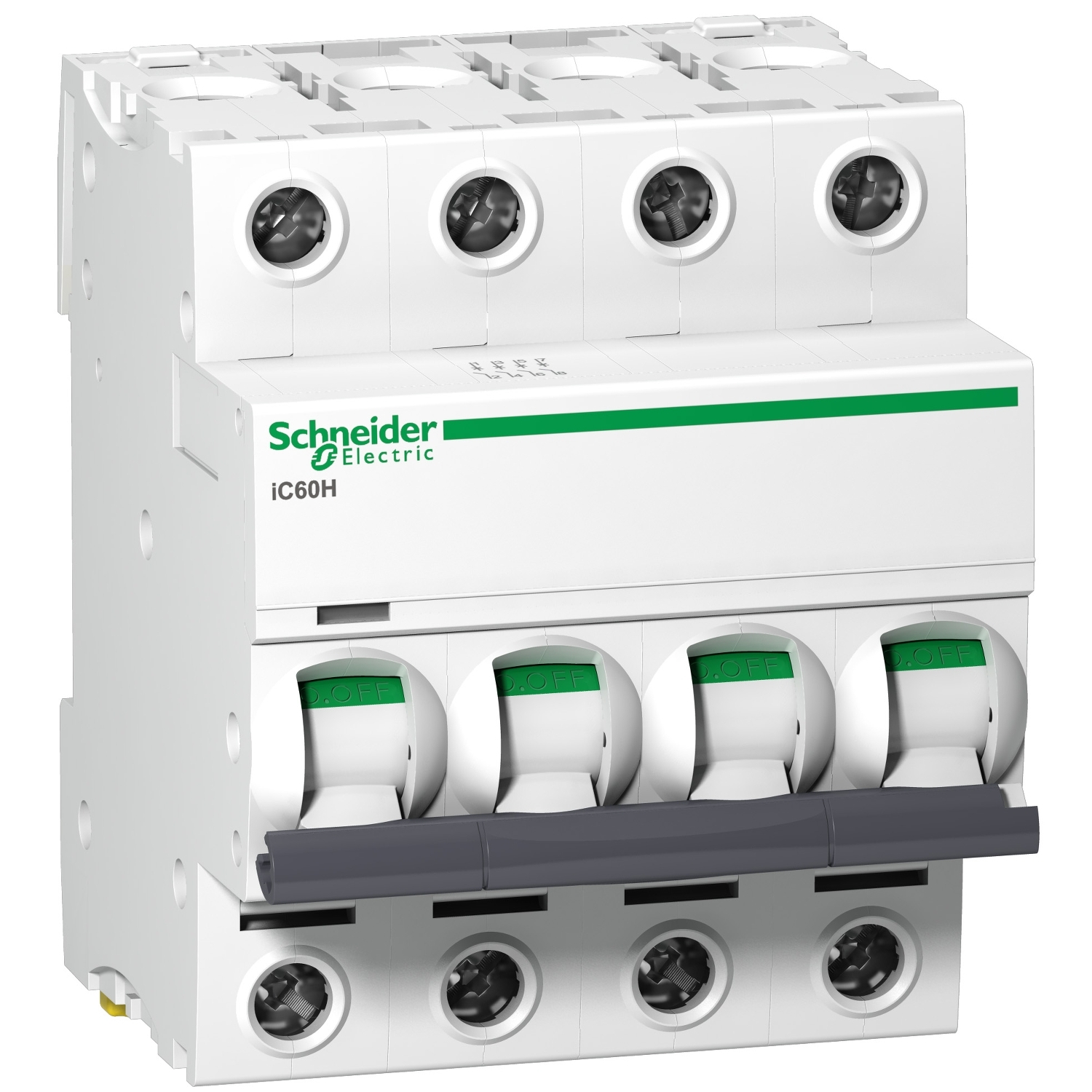 Schneider Electric Schneider Electric A9F53416 – Miniature circuit breaker (MCB), Acti9 iC60H Disbo, 4P, 16A, B curve, 10000A (IEC/EN 60898-1), 15 kA (IEC/EN 60947-2)