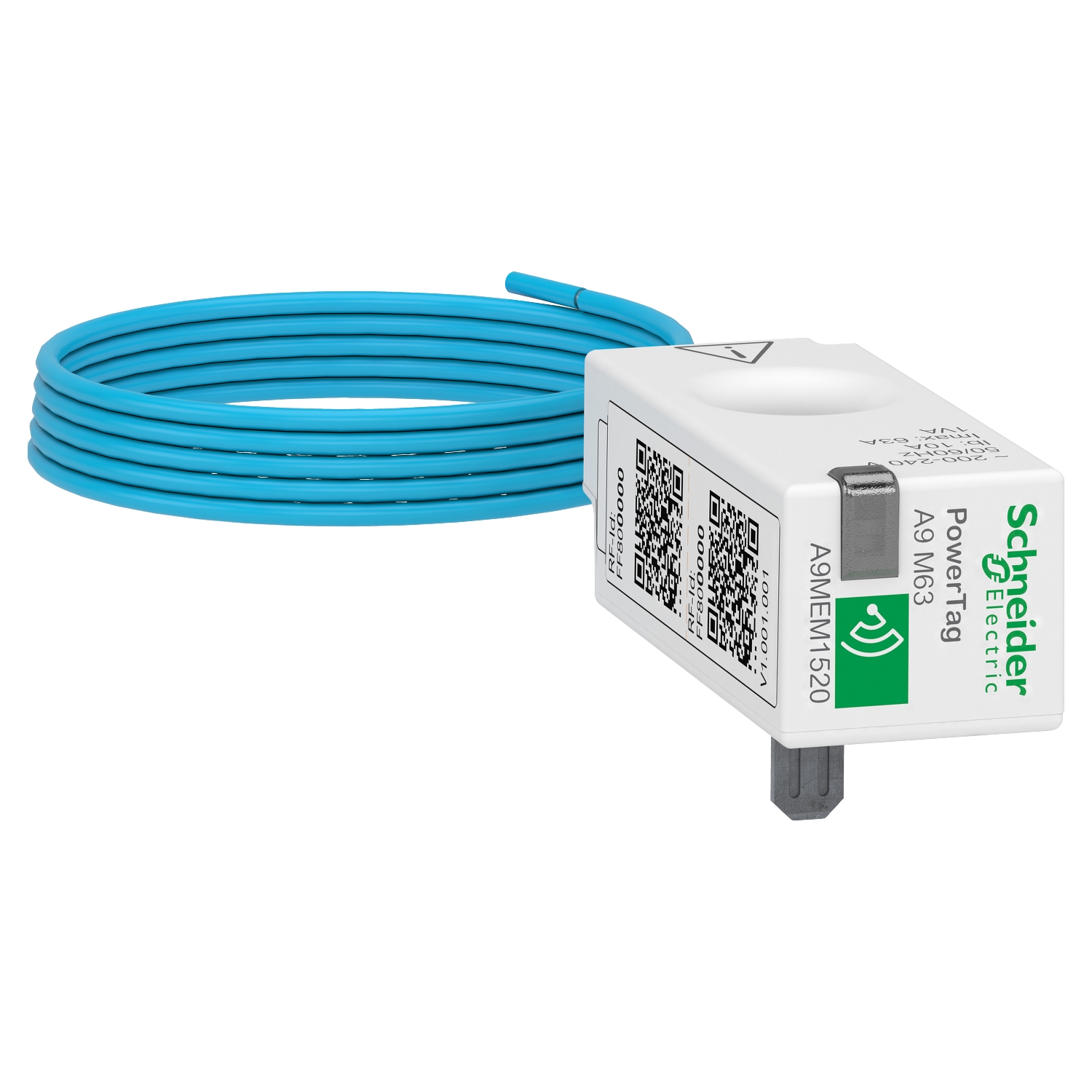 Schneider Electric Schneider Electric A9MEM1520 – Energy sensor, PowerTag Monoconnect 63A 1P+Wire top and bottom position