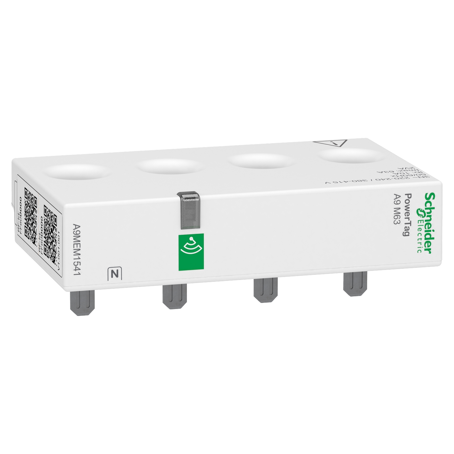 Schneider Electric Schneider Electric A9MEM1541 – Energy sensor, PowerTag Monoconnect 63A 3P+N top position