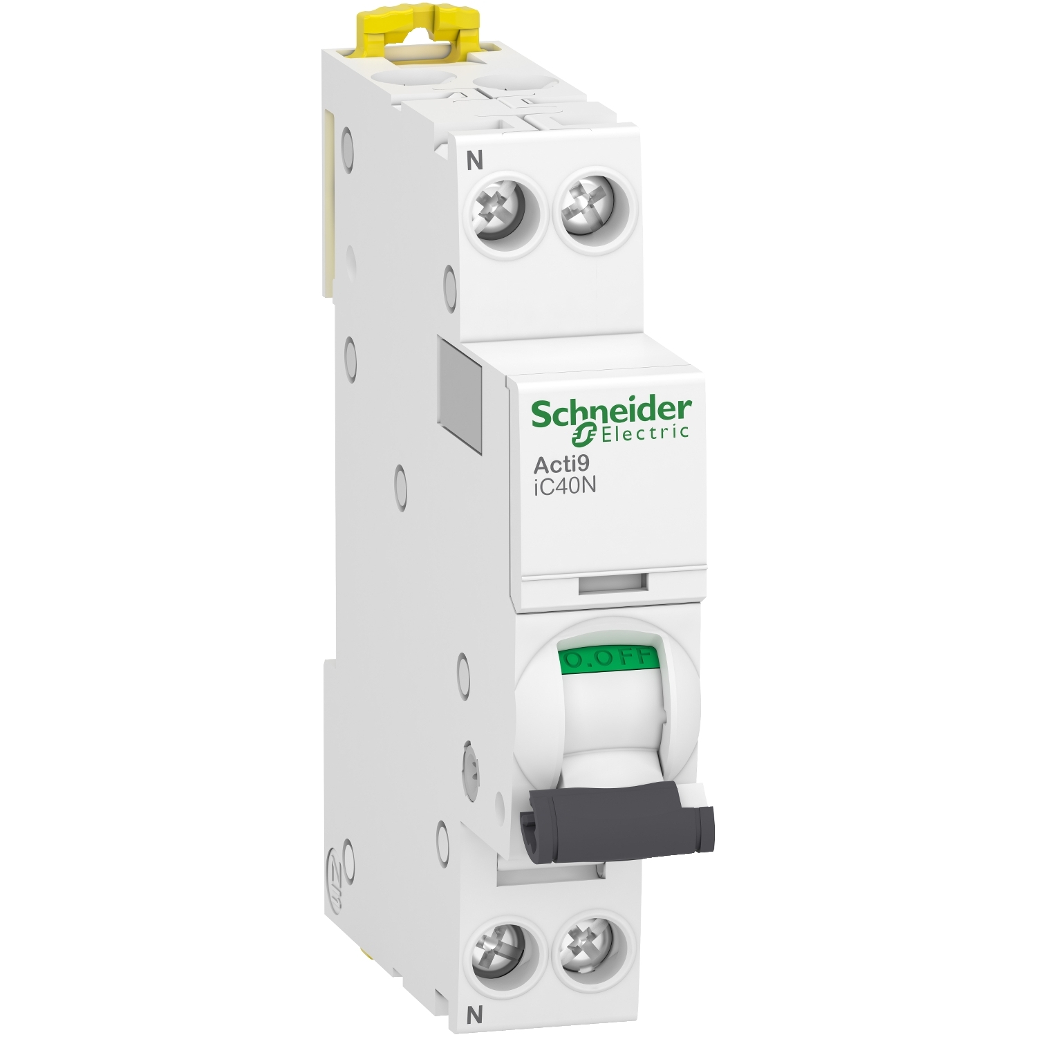 Schneider Electric Schneider Electric A9P44632 – Miniature circuit breaker (MCB), Acti9 iC40N, 1P+N, 32A, B curve, 6000A (IEC/EN 60898-1), 10 kA (IEC/EN 60947-2)