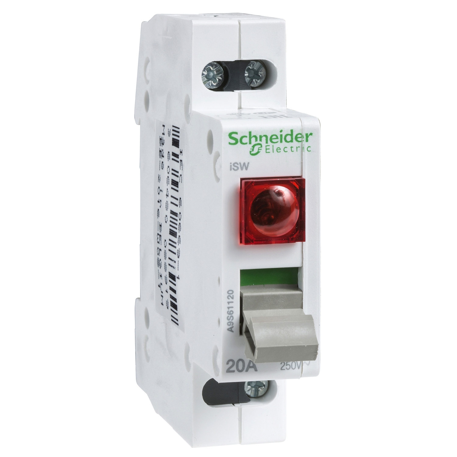 Schneider Electric Schneider Electric A9S61132 – Switch Acti9 iSW with indicator - 1 pole - 32 A - 250 V