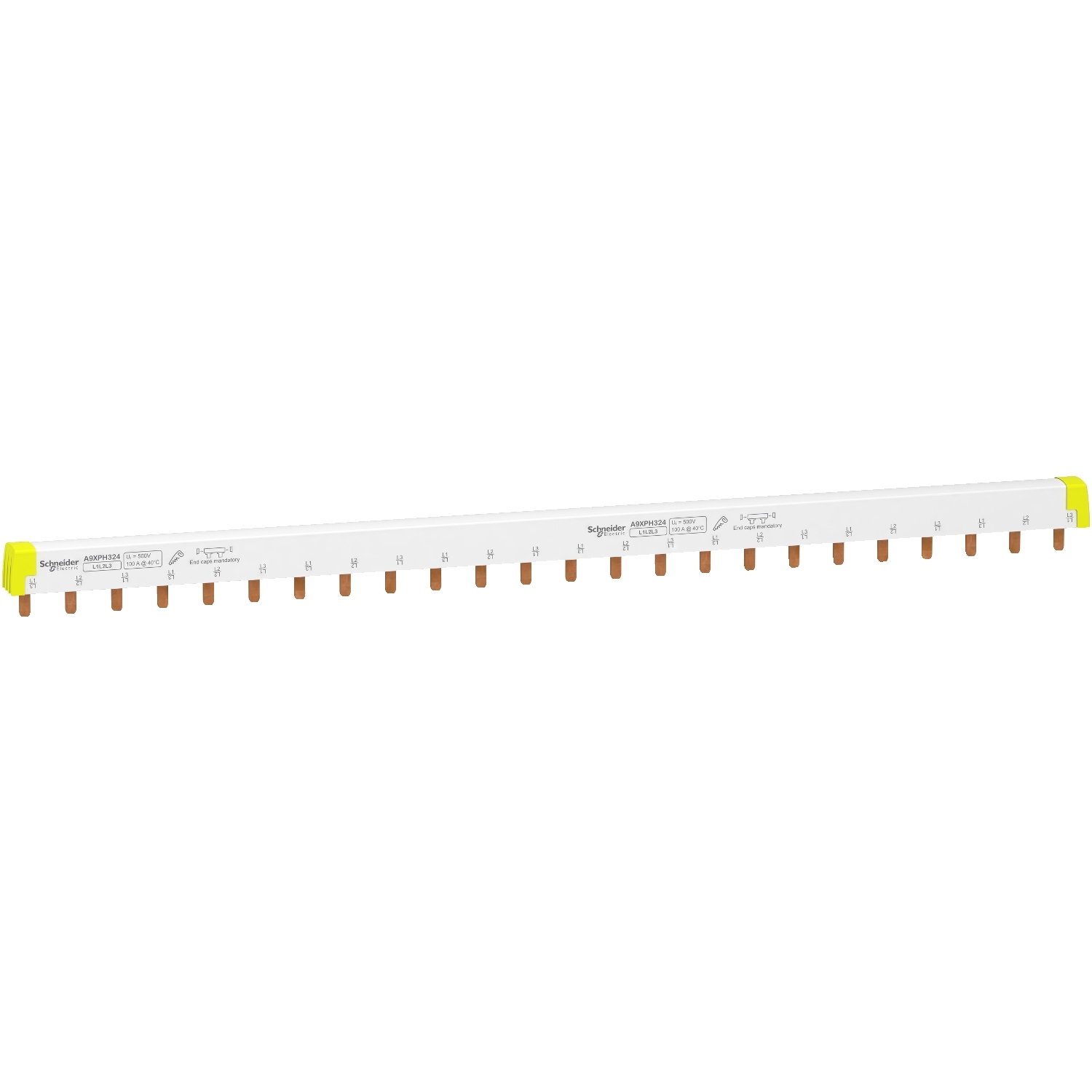 Schneider Electric Schneider Electric A9XPH324 – Acti9 - comb busbar - 3L - 18 mm pitch - 24 modules - 100A
