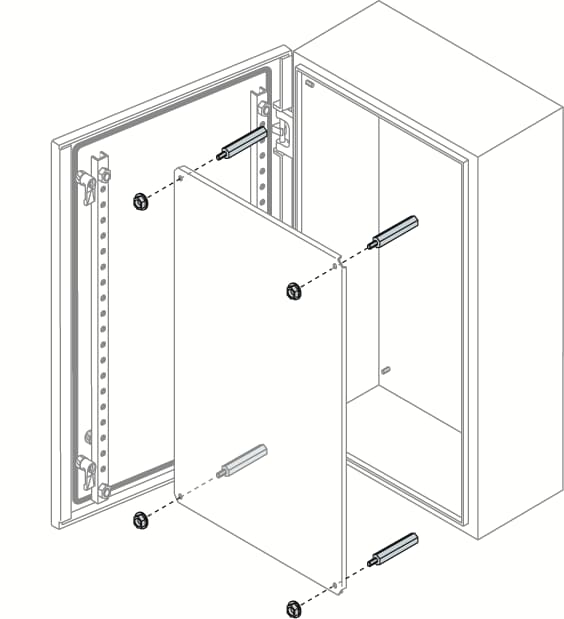 ABB ABB SR2 Mounting accessories (enclosure/cabinet)