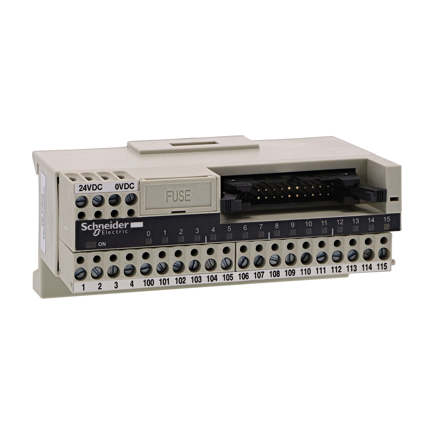 Schneider Electric Schneider Electric ABE7H16C11 – Passive connection sub-base ABE7 - 16 inputs or outputs - Led