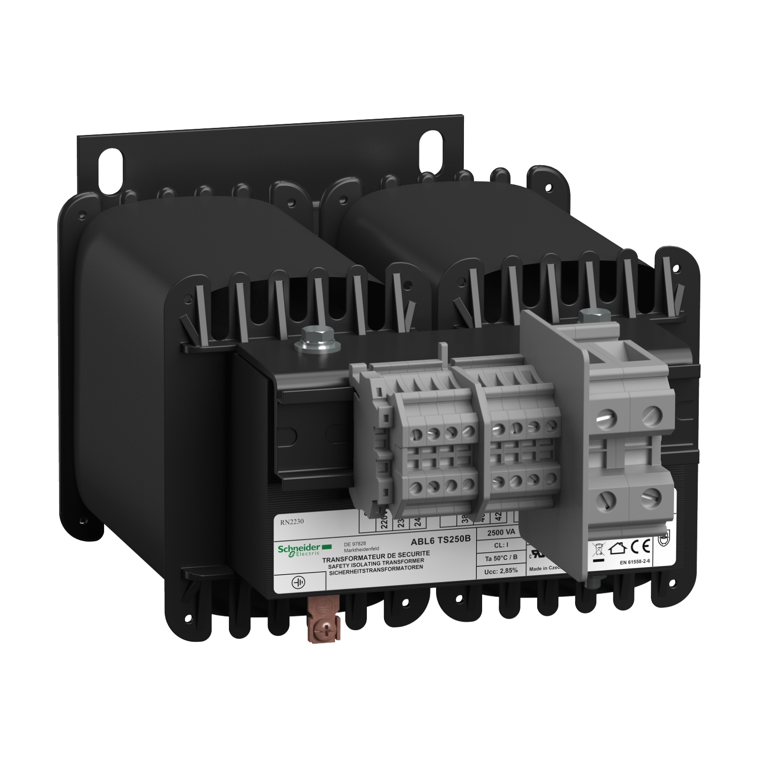 Schneider Electric Schneider Electric ABL6TS250B – Voltage transformer - 230..400 V - 1 x 24 V - 2500 VA