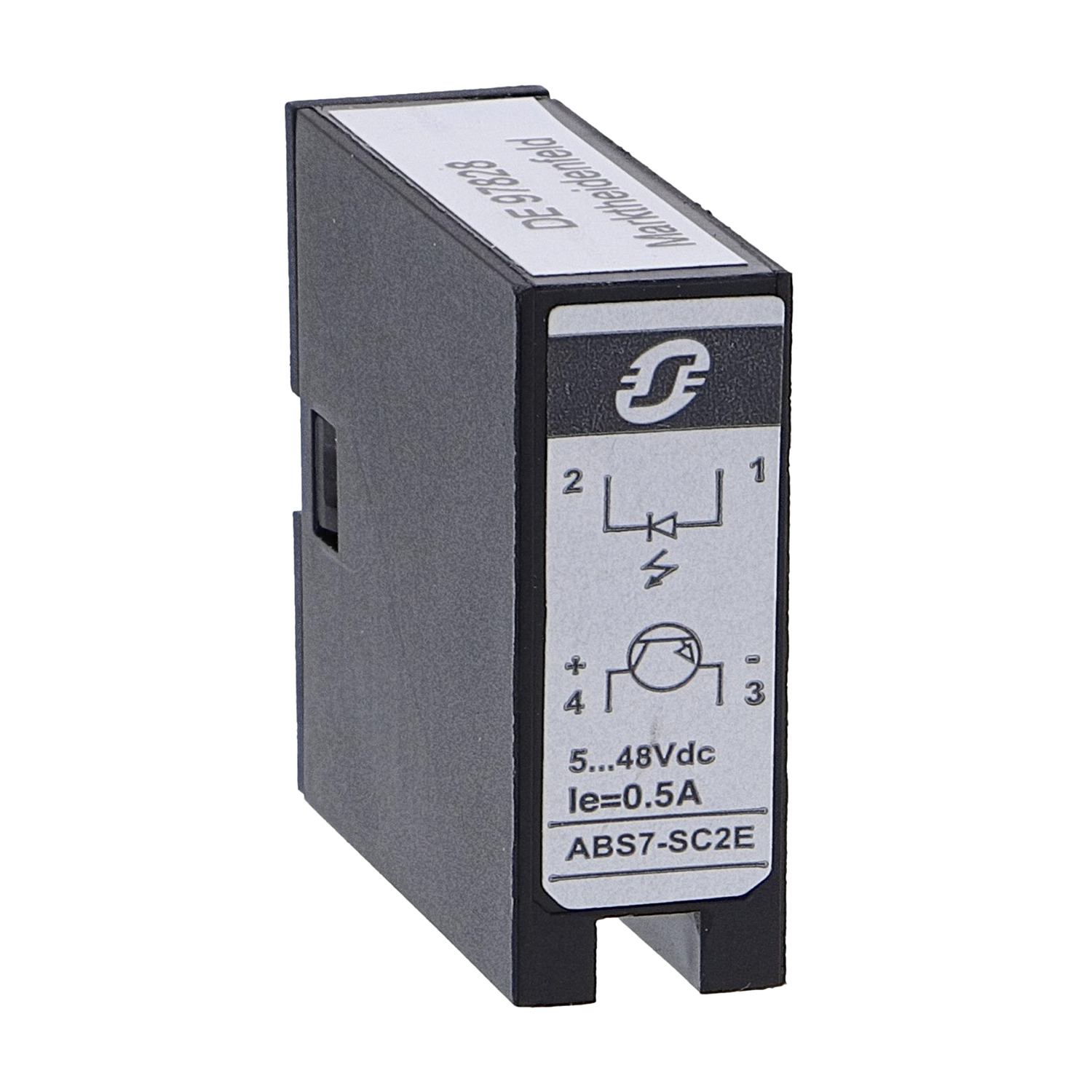 Schneider Electric Schneider Electric ABS7SC2E – Plug-in solid state relay - 10 mm - output - 5..48 V DC - 0.5 A