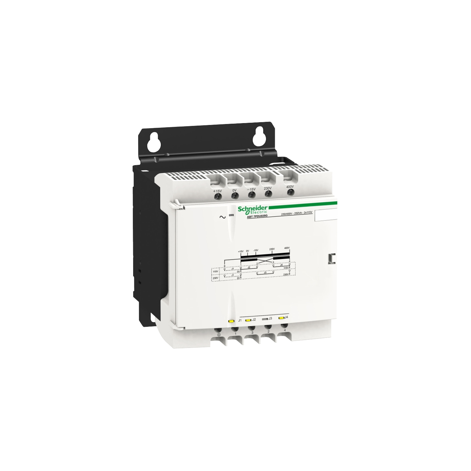 Schneider Electric Schneider Electric ABT7PDU025G – Voltage transformer - 230..400 V - 2 x 115 V - 250 VA