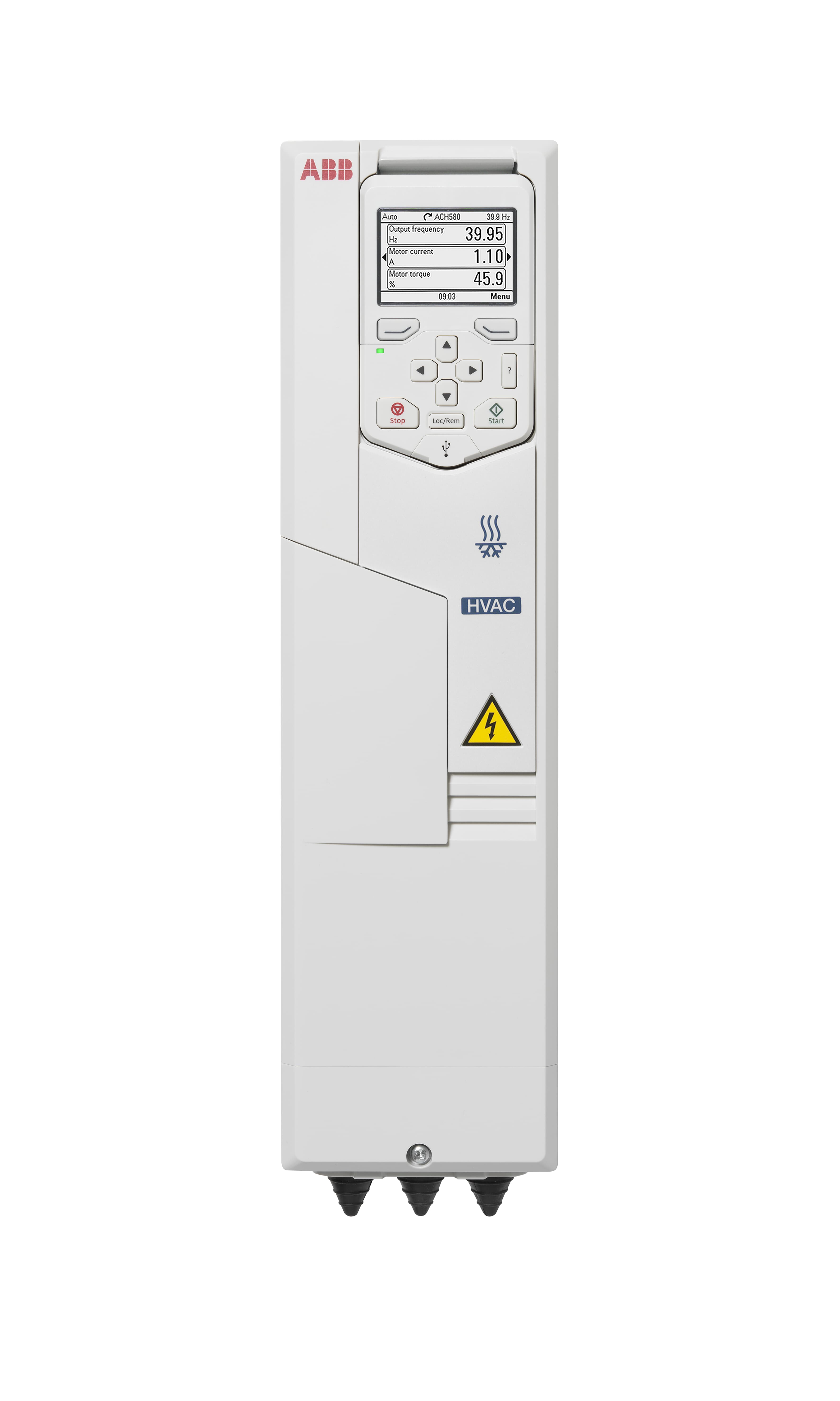 ABB ABB ACH580-01-014A-4 LV AC wall-mounted drive for HVAC, UL: Pld 10 Hp, 14 A, 460 V (ACH580-01-014A-4)