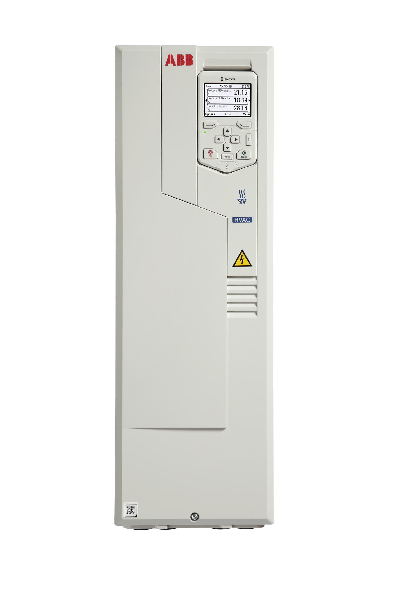 ABB ABB ACH580-01-052A-4 LV AC wall-mounted drive for HVAC, UL: Pld 40 Hp, 52 A, 460 V (ACH580-01-052A-4)
