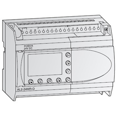 Mitsubishi Electric Mitsubishi Electric AL2-14MR-A – Compact Programmable Logic Controller (PLC) CPU unit