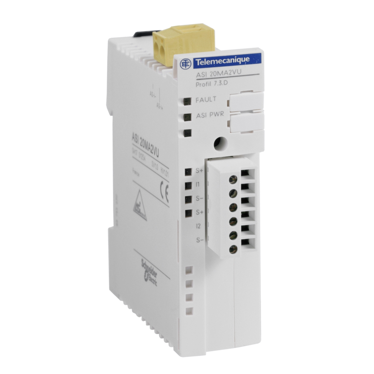 Schneider Electric Schneider Electric ASI20MA2VU – AS-Interface - modular - 2 I - 0..10 V DC - IP20