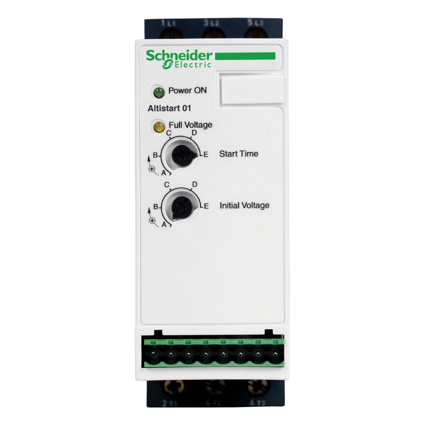 Schneider Electric Schneider Electric ATS01N109FT – Soft starter for asynchronous motor, Altistart 01, ATS01, 9A, 110 to 480 V, 1.1 to 4kW