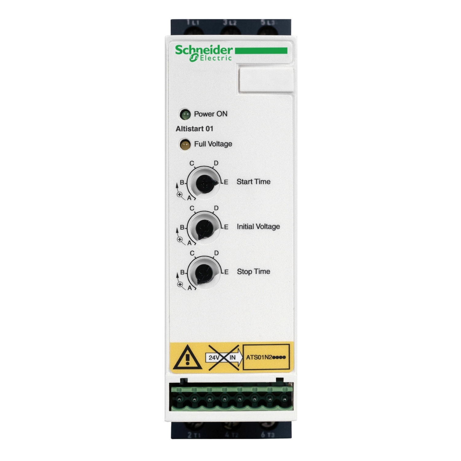 Schneider Electric Schneider Electric ATS01N222LU – Soft starter for asynchronous motor, Altistart 01, ATS01, 22A, 200 to 240 V, 4 to 5.5kW