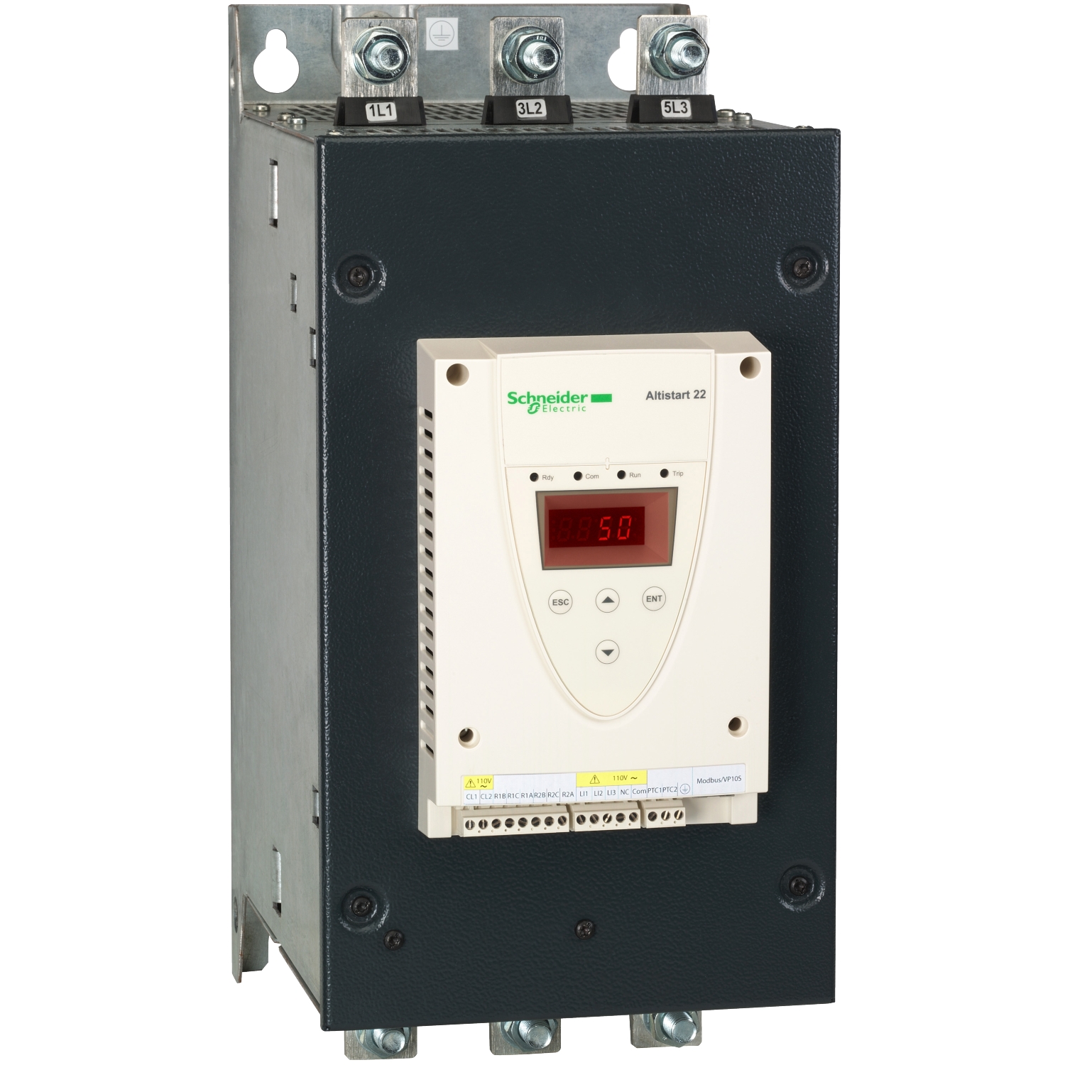 Schneider Electric Schneider Electric ATS22C32Q – Soft starter for asynchronous motor, Altistart 22, control 230 V, 230 to 440 V, 90 to 160kW