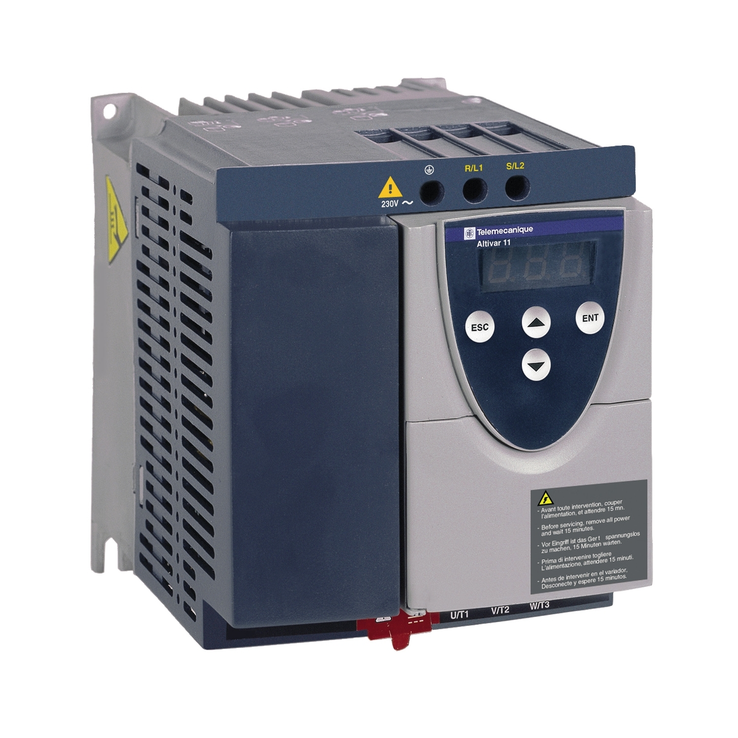 Schneider Electric Schneider Electric ATV11HU05M2E – Variable speed drive ATV11 - 0.18kW - 230 V 1-phase supply - IP20