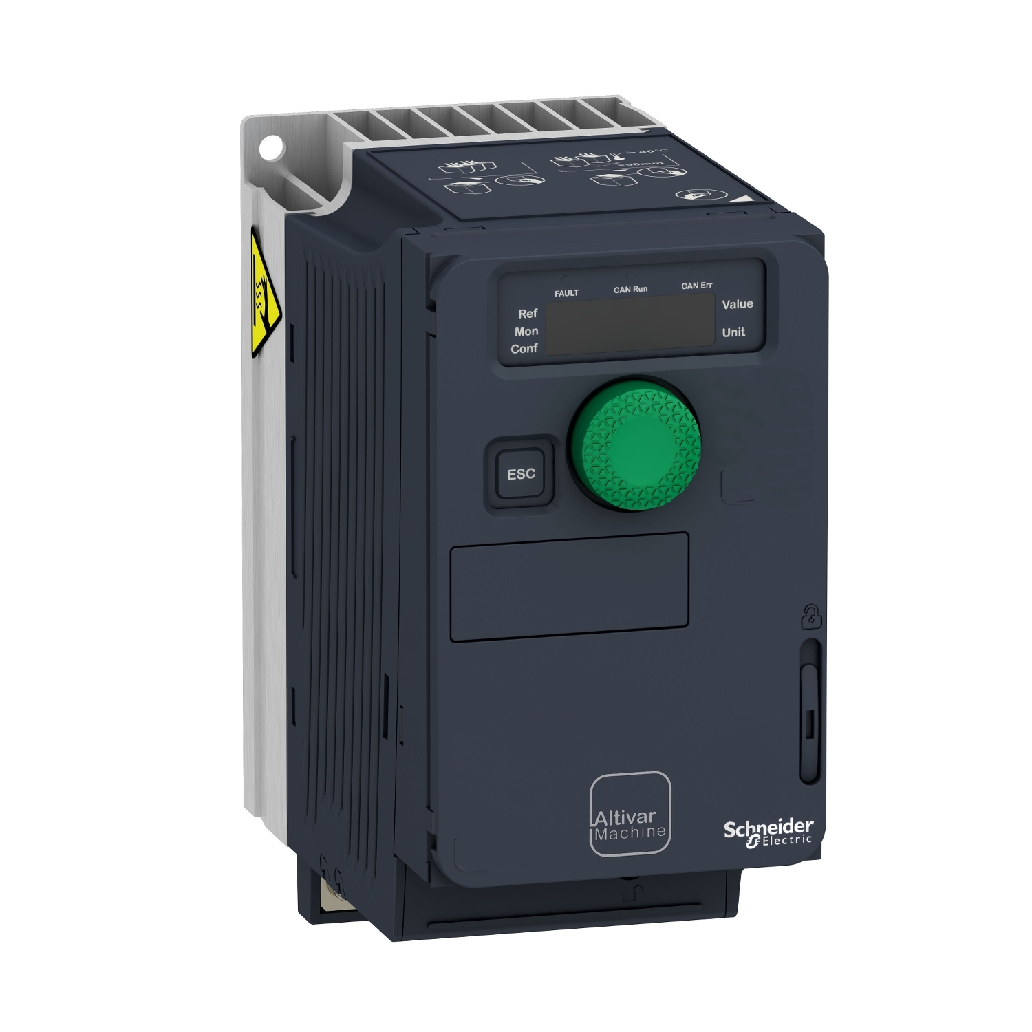 Schneider Electric Schneider Electric ATV320U04M2C – Variable speed drive, Altivar Machine ATV320, 0.37kW, 200 to 240 V, 1 phase, compact