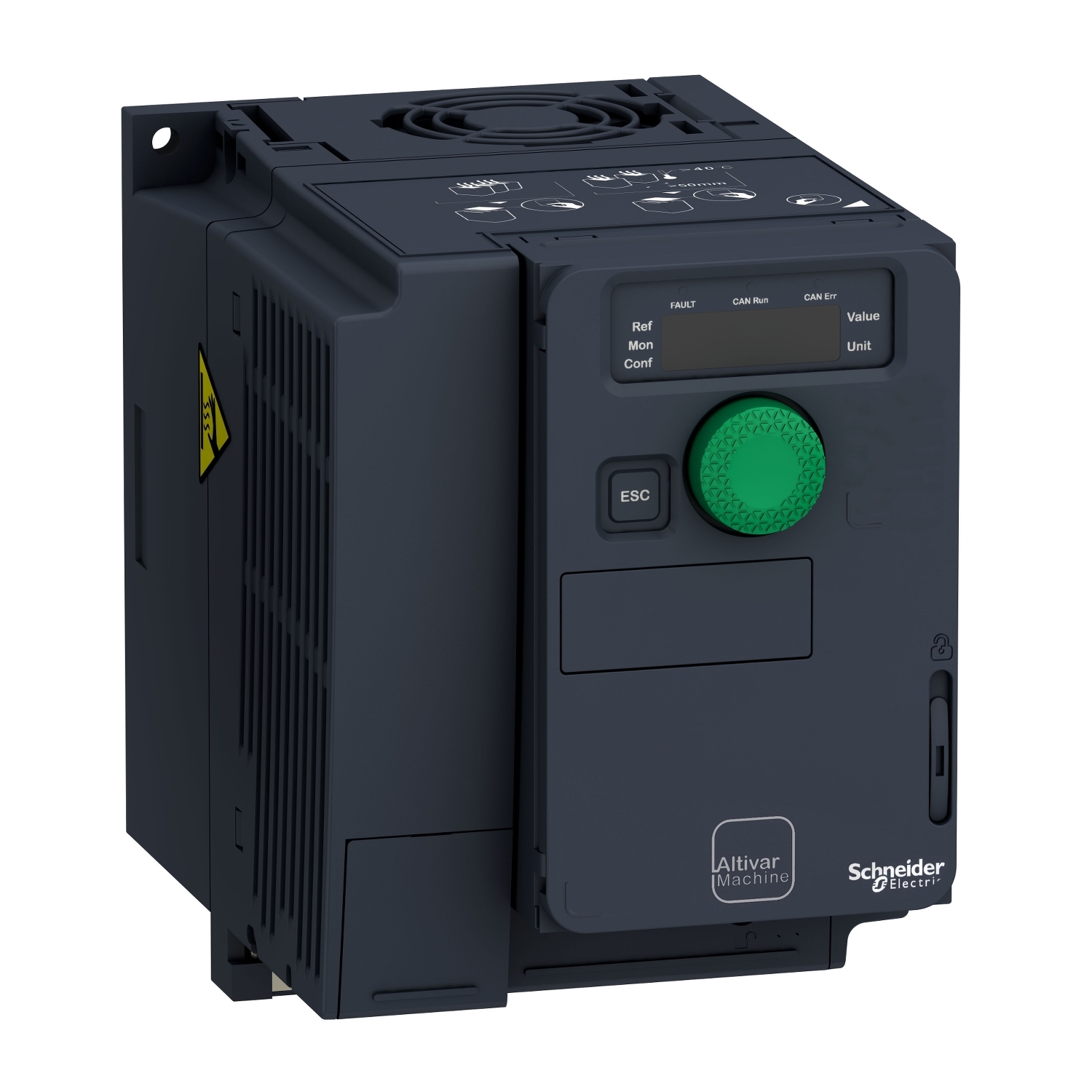 Schneider Electric Schneider Electric ATV320U04N4C – Variable speed drive, Altivar Machine ATV320, 0.37kW, 380 to 500 V, 3 phases, compact