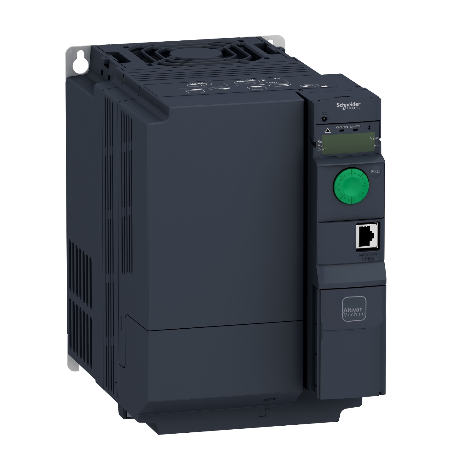 Schneider Electric Schneider Electric ATV320U55N4B – Variable speed drive, Altivar Machine ATV320, 5.5kW, 380 to 500 V, 3 phases, book