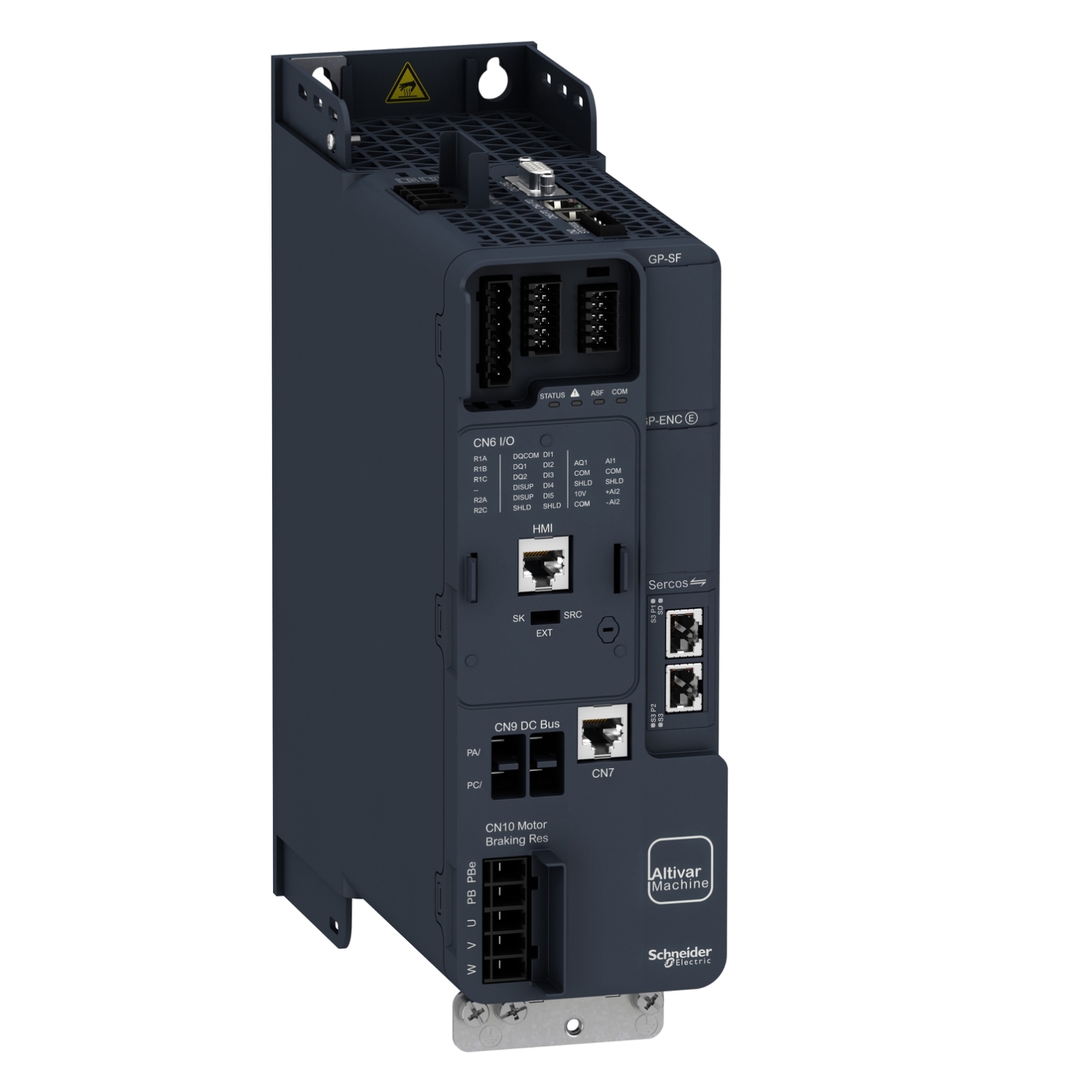Schneider Electric Schneider Electric ATV340U22N4S – Variable speed drive, Altivar Machine ATV340, 2.2kW, heavy duty, 400 V, 3 phases, Sercos