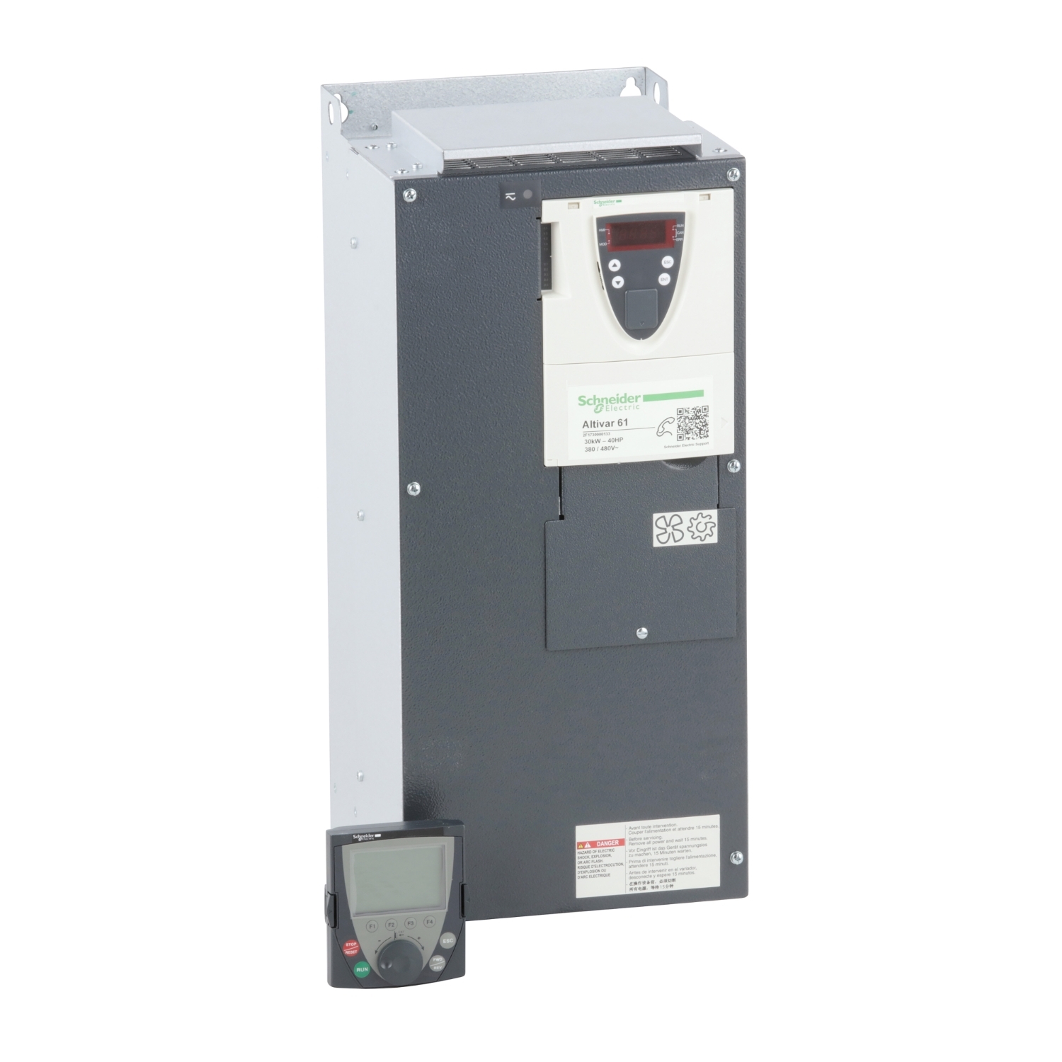 Schneider Electric Schneider Electric ATV61HD30N4 – ATV61 30 kW 40HP 480 V 3 phases EMC IP20 with graph