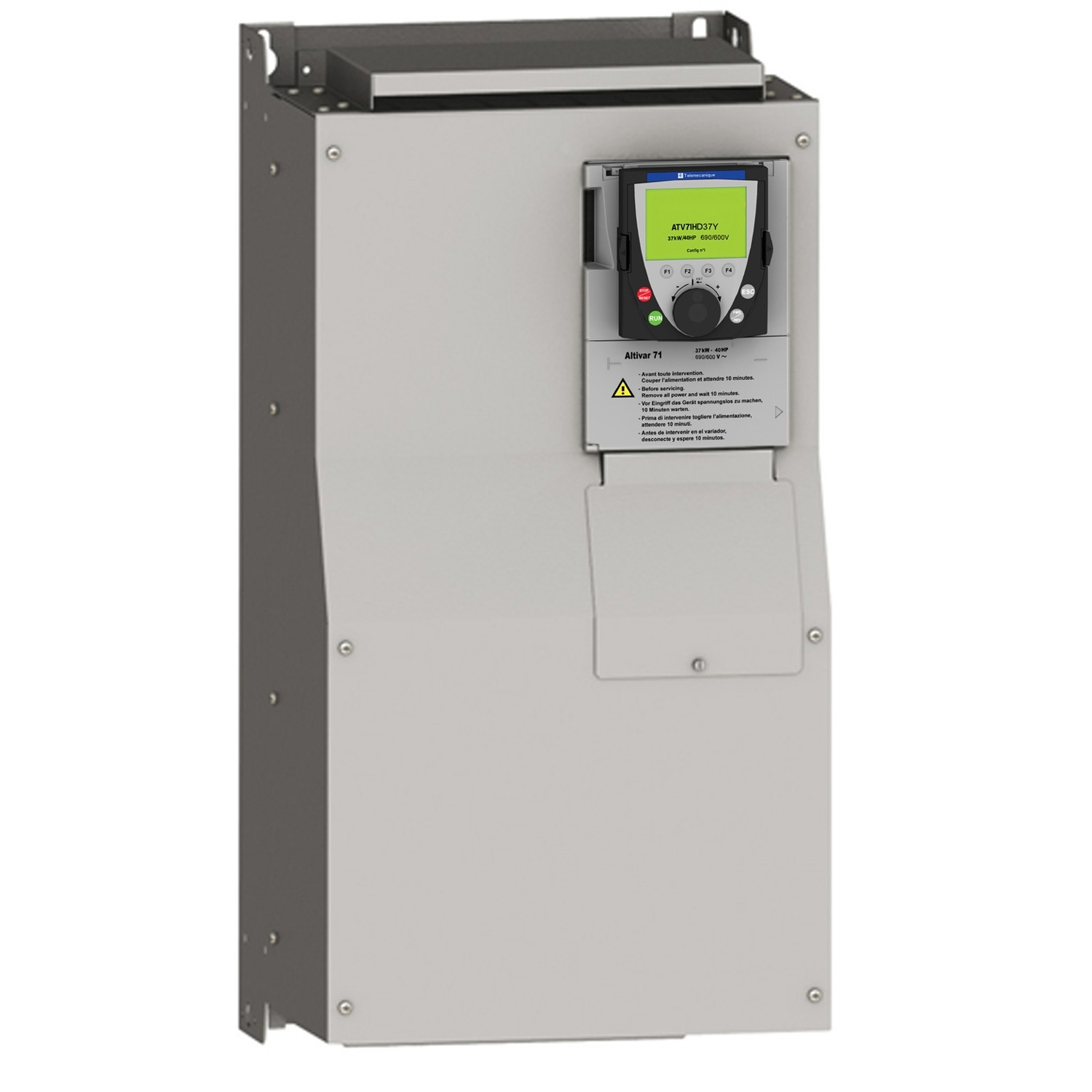 Schneider Electric Schneider Electric ATV61HD55N4Z – Variable speed drive, Altivar 61, 55kW, 75hp, 380 to 480 V, IP20
