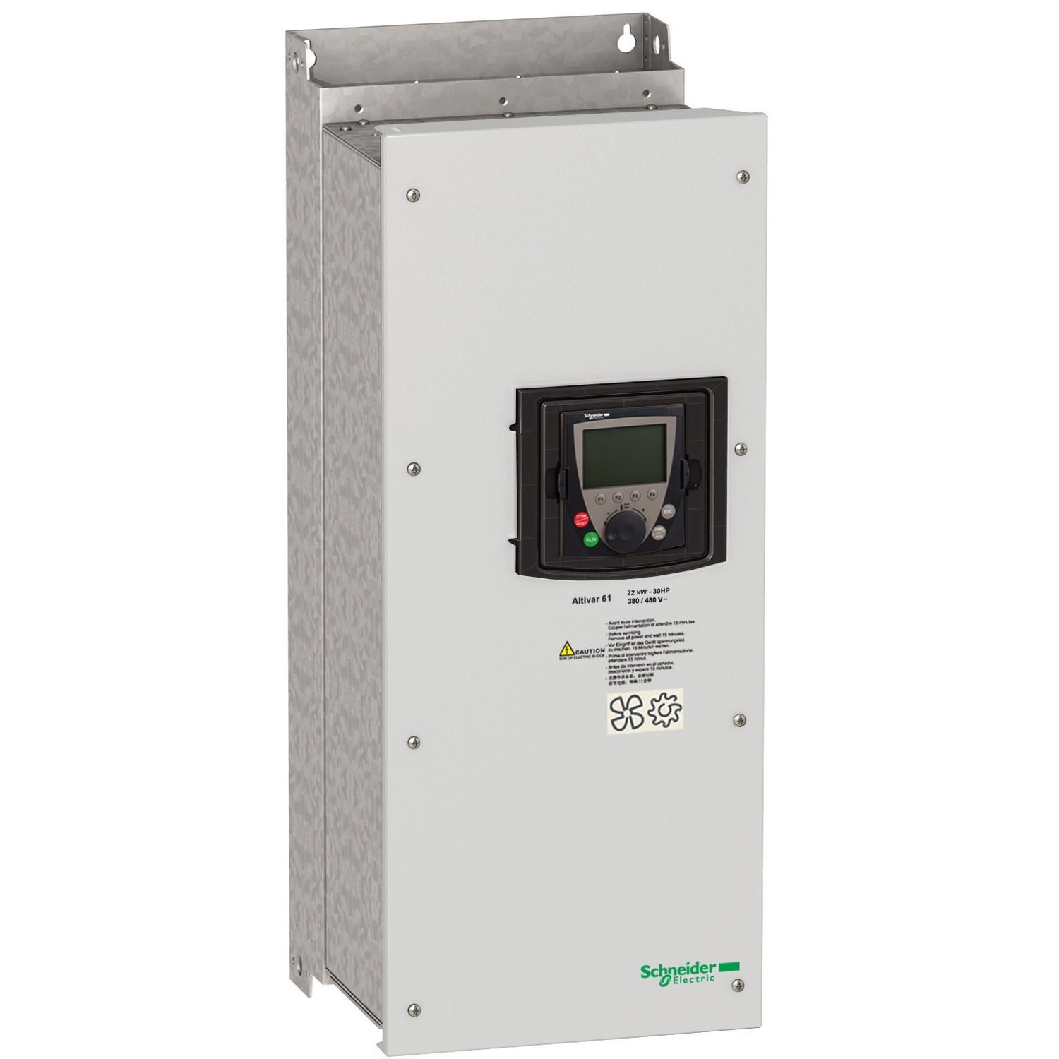 Schneider Electric Schneider Electric ATV61WD18N4 – Variable speed drive ATV61 - 18.5kW 25HP - 380...480 V - EMC filter - IP54