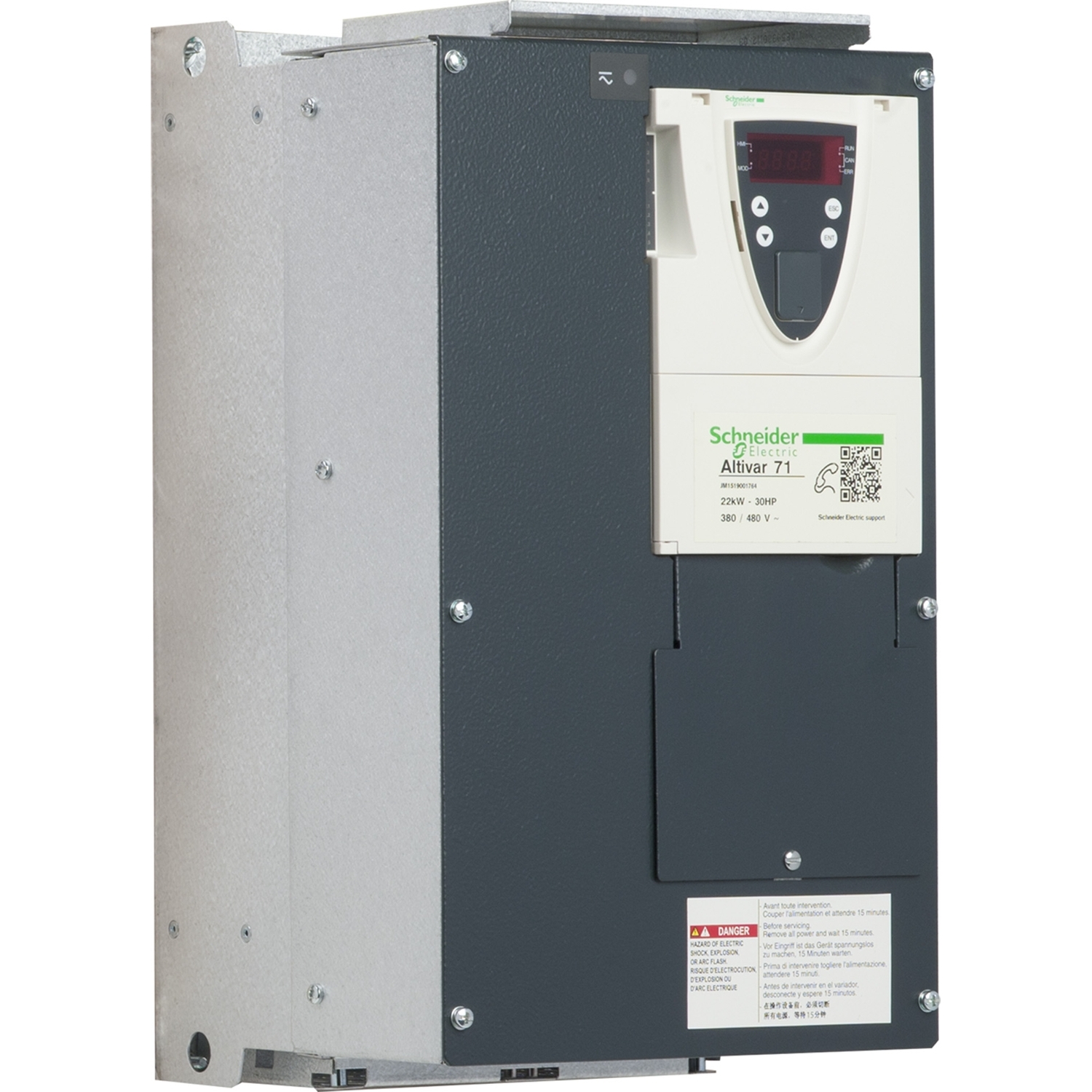 Schneider Electric Schneider Electric ATV71HD22N4 – Variable speed drive ATV71 - 22kW-30HP - 480 V - EMC filter-graphic terminal