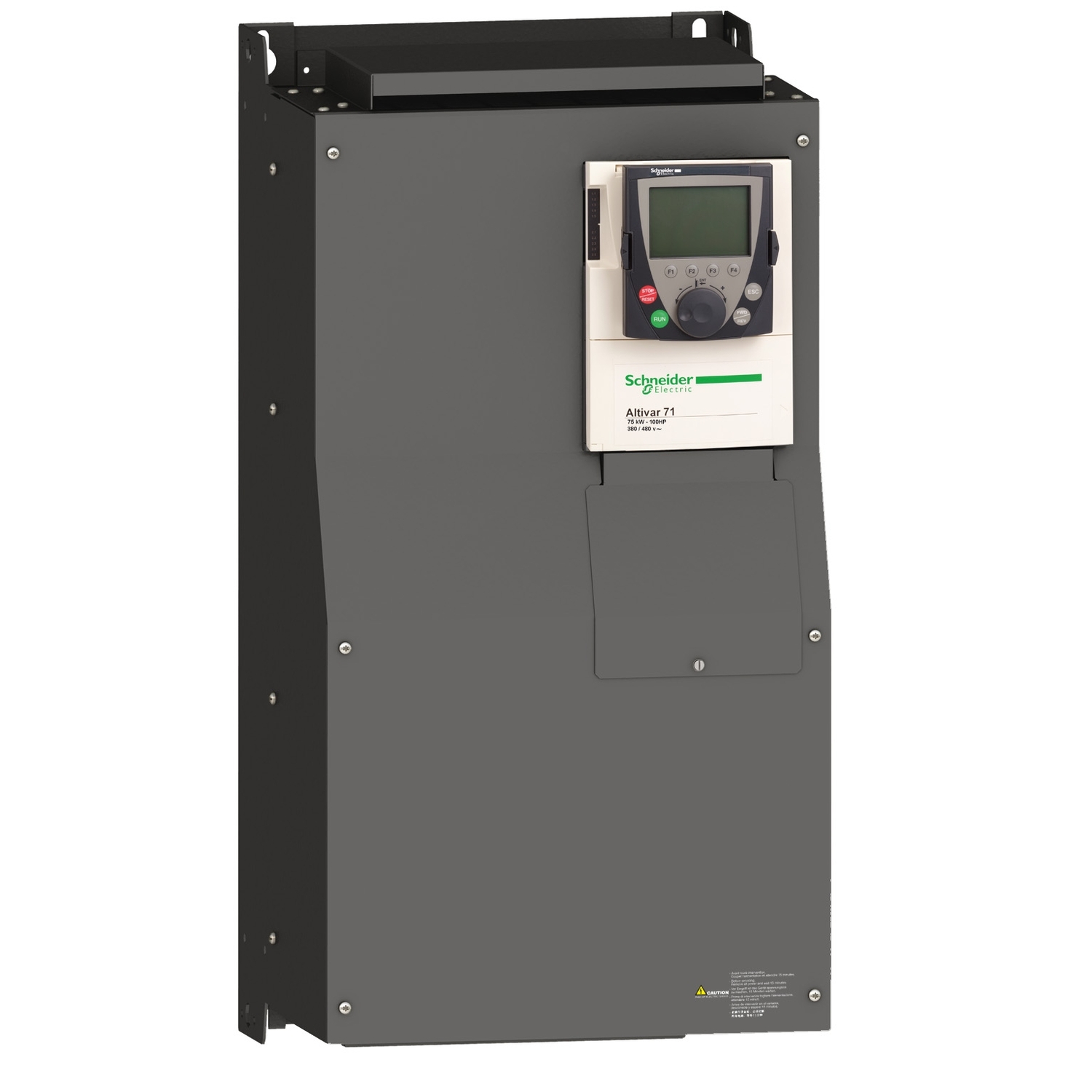 Schneider Electric Schneider Electric ATV71HD90N4 – Variable speed drive, Altivar 71, 90kW, 125hp, 480 V, EMC filter, graphic terminal