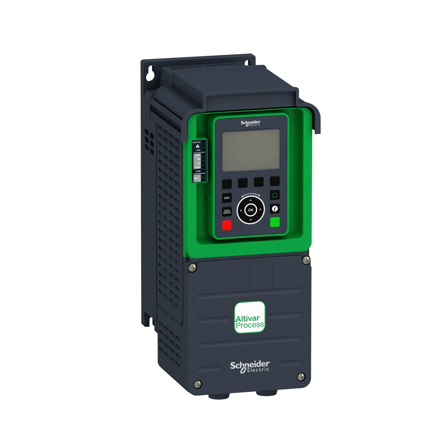 Schneider Electric Schneider Electric ATV930U30N4 – Variable speed drive, ATV930, 3kW, 400/480 V, with braking unit, IP21