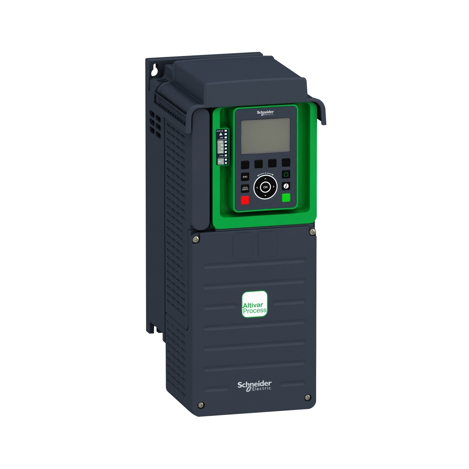Schneider Electric Schneider Electric ATV930U55M3 – Variable speed drive, ATV930, 5,5kW, 200/240 V, with braking unit, IP21