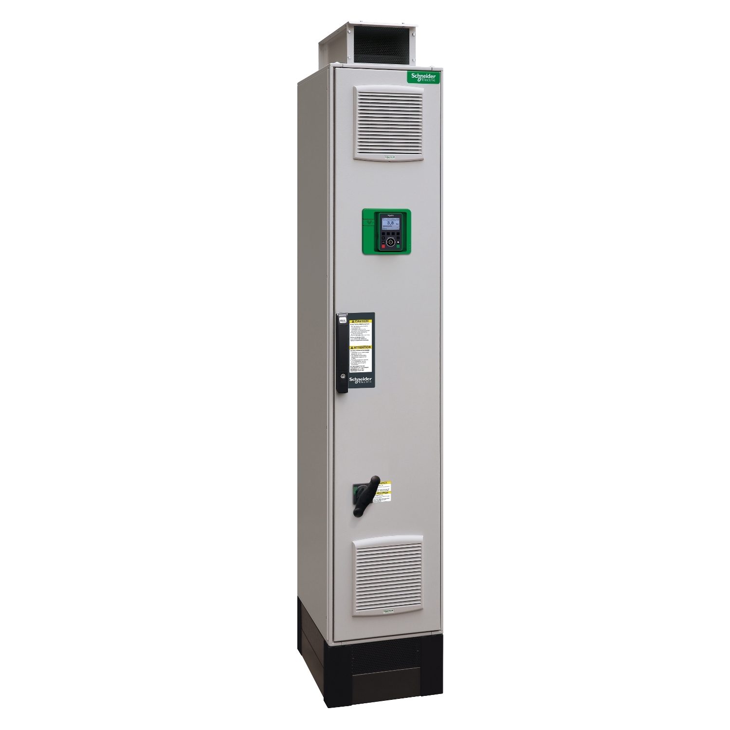 Schneider Electric Schneider Electric ATV950C16N4F – Variable speed drive, Altivar Process ATV900, floor standing ATV950, 160kW, 400 to 440 V, without braking unit, IP54