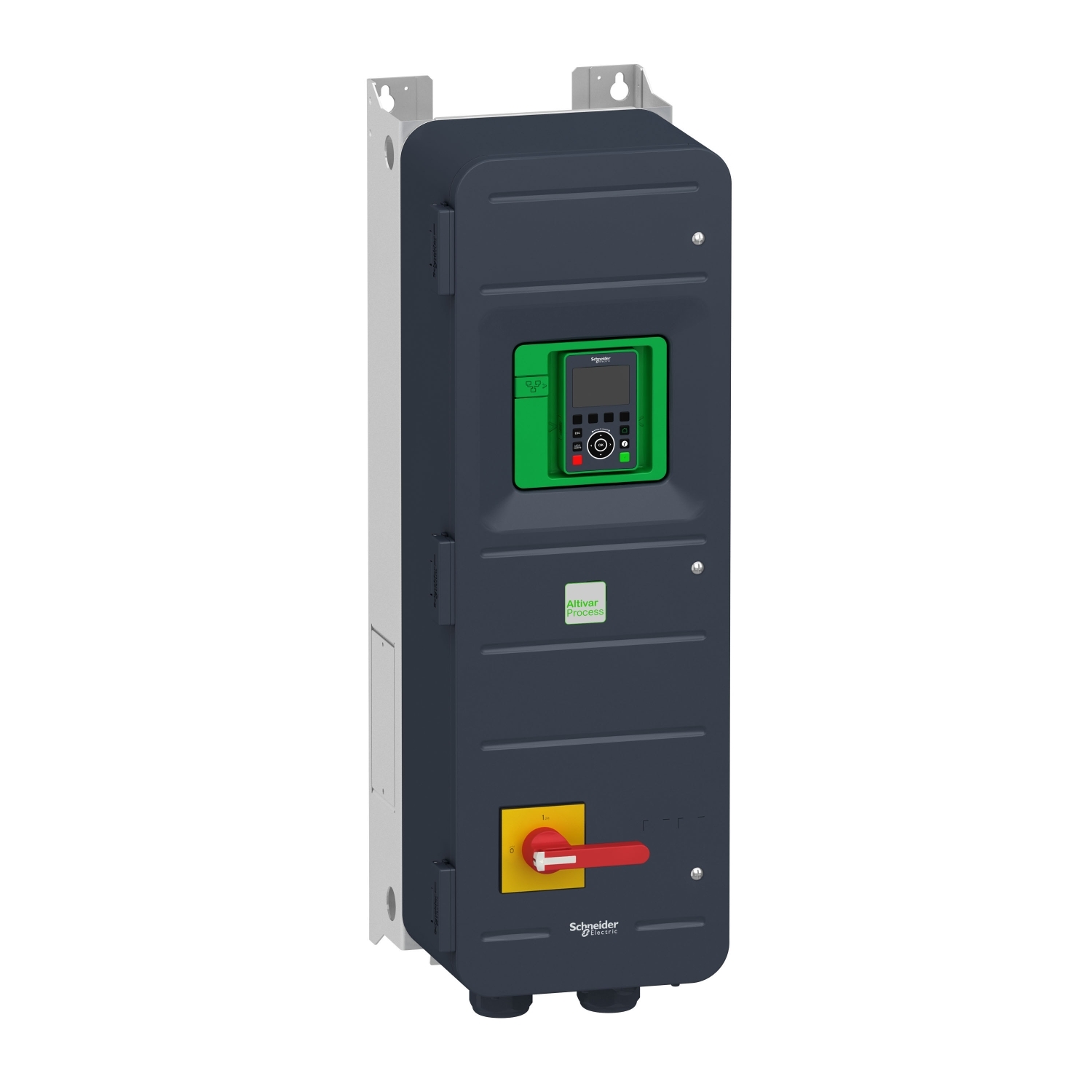 Schneider Electric Schneider Electric ATV950D30N4E – Variable speed drive, Altivar Process ATV900, ATV950, 30kW, 400 to 480 V, with braking unit, switch, IP55