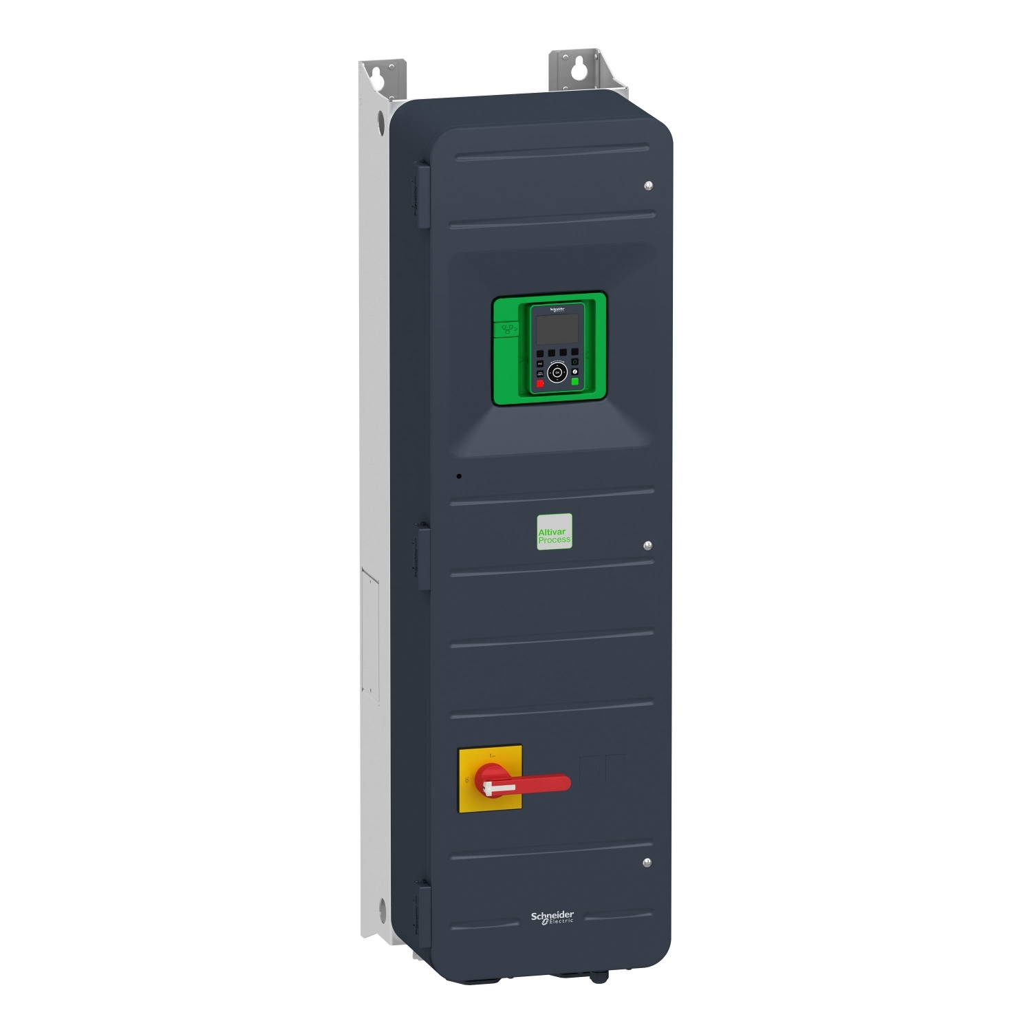 Schneider Electric Schneider Electric ATV950D55N4E – Variable speed drive, Altivar Process ATV900, ATV950, 55kW, 400 to 480 V, with braking unit, switch, IP55