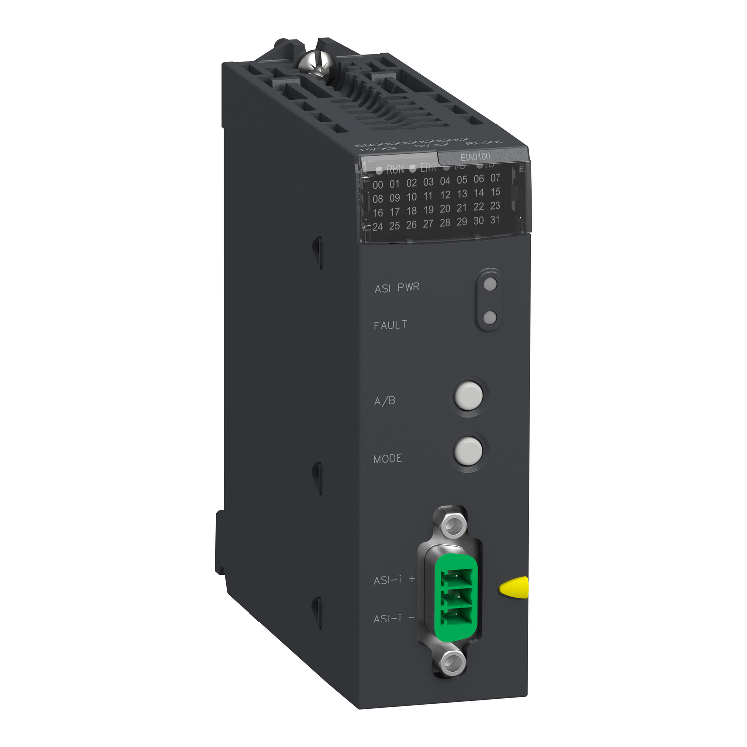 Schneider Electric Schneider Electric BMXEIA0100 – Master module, Modicon X80, upto 62 devices on discrete IO, upto 31 devices on analog IO