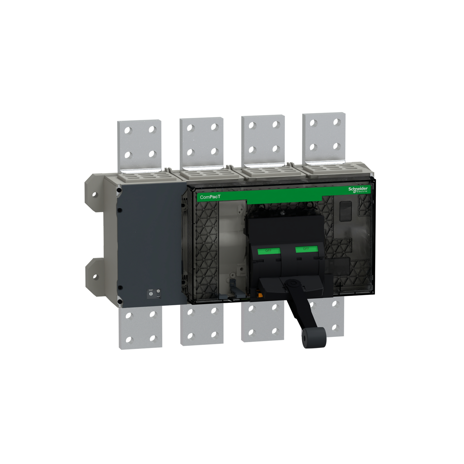 Schneider Electric Schneider Electric C200S4FM – Switch disconnector basic frame, ComPacT NS2000 type NA, 4P, fixed, manually operated, 2000A