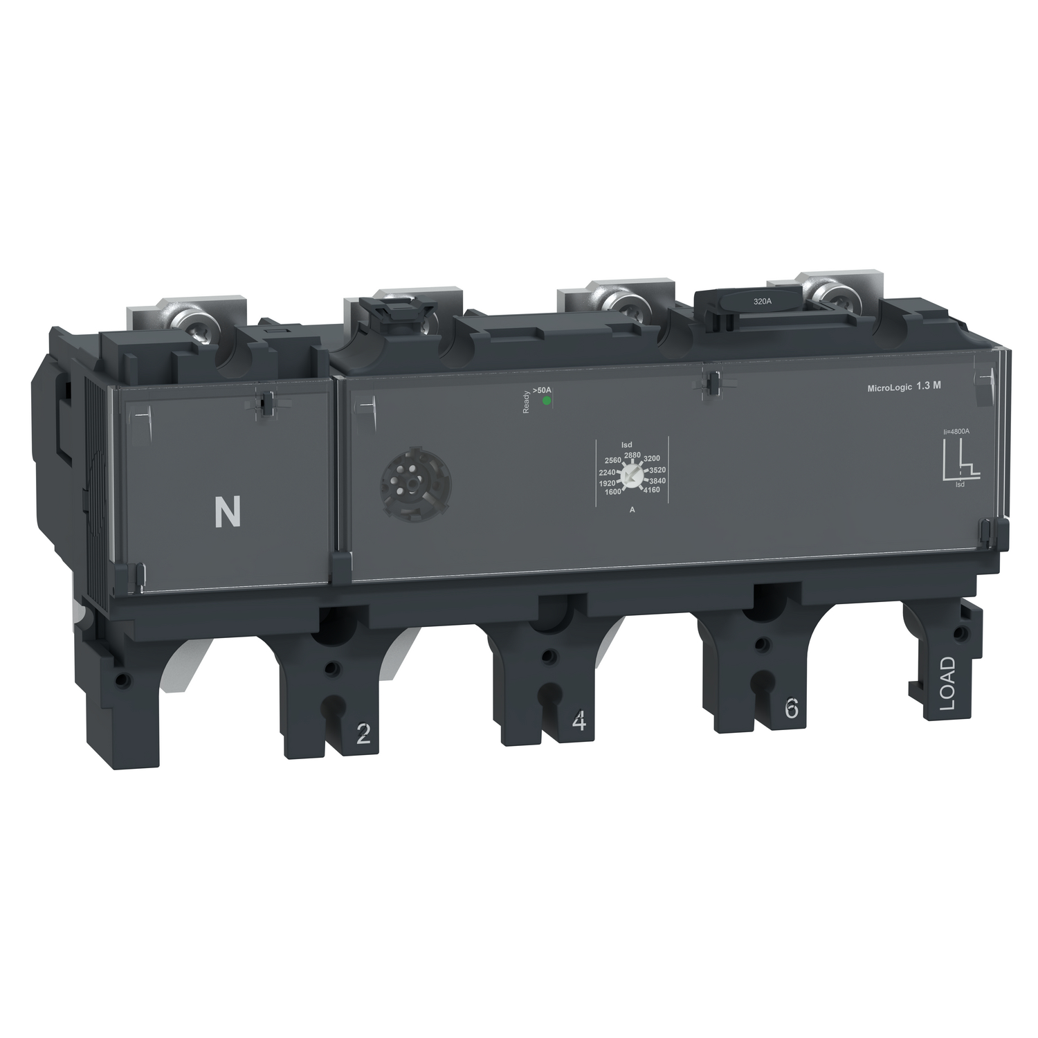 Schneider Electric Schneider Electric C4041M320 – Trip unit MicroLogic 1.3M, ComPacT NSX400/630, 4 poles 3D, electronic magnetic protection, motor protection, 320A